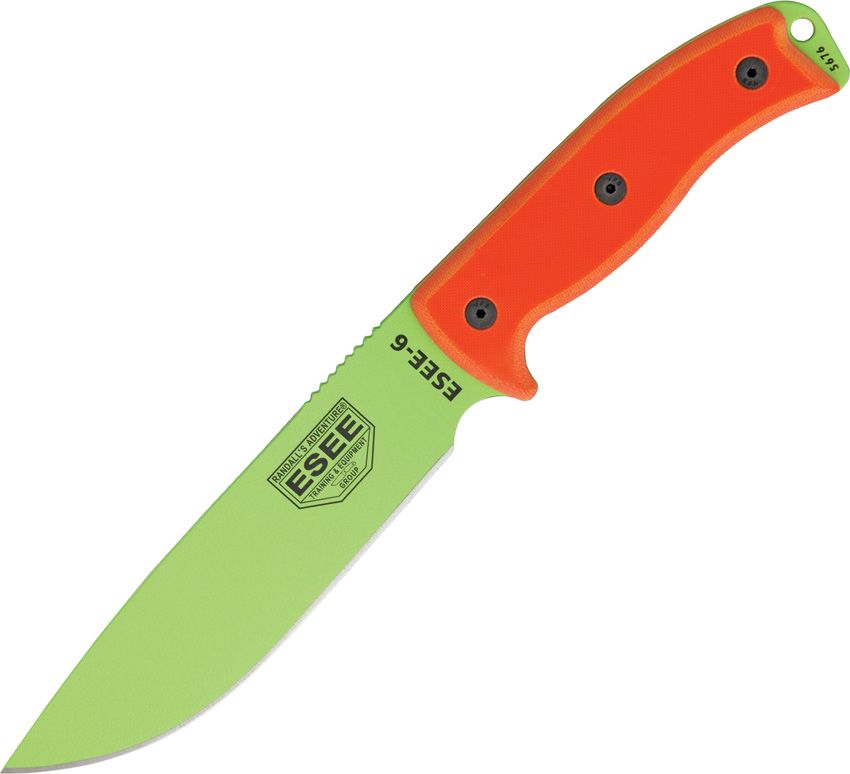 ESEE Model 6 Plain Edge - ES6PVG  - BRAND NEW