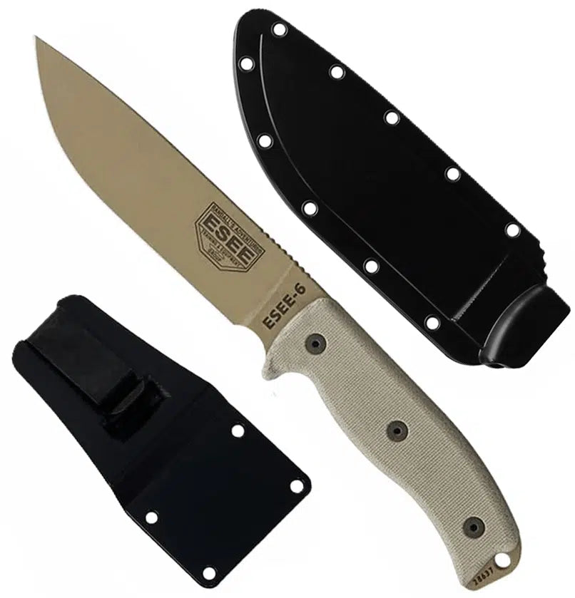 ESEE Model 6 Tactical Dark Earth - ES6PDE  - BRAND NEW