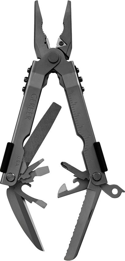 Gerber Multi-Plier 600 - Stainless/Black Carbide Cutters (MSRP $124.95)