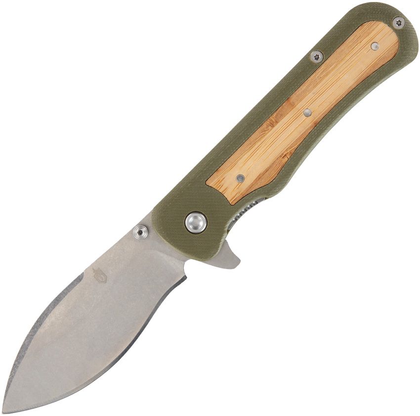 Gerber Confidant Linerlock Jade/Black - OD Nat - Brand New in box