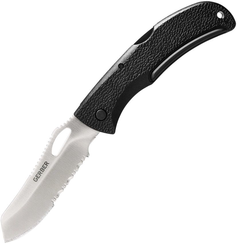 Gerber E-Z Out Skeleton Serrated/Plain - E-Z Out Junior Serrated/Plain. E-Z Out DPSF