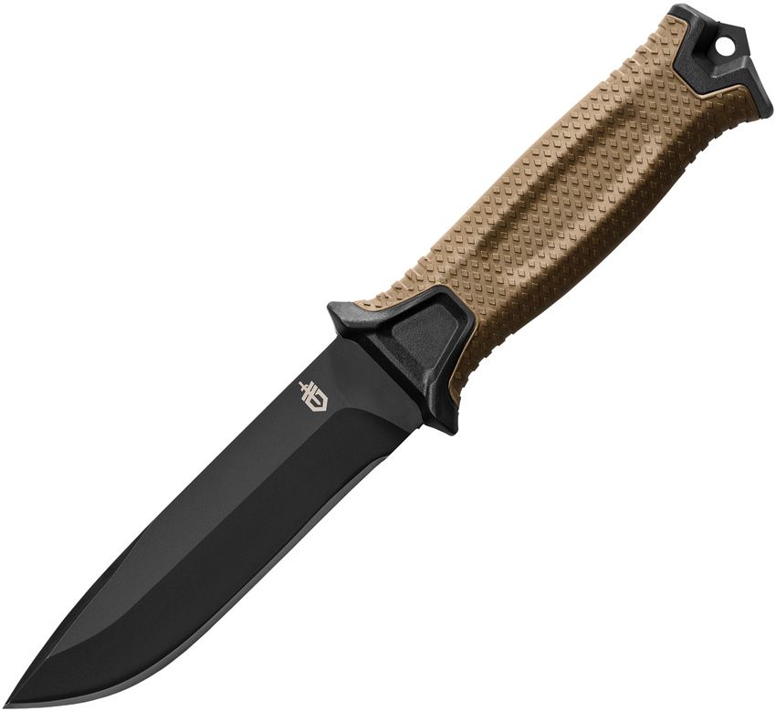 Strongarm Fixed Blade - Black - Coyote - PE Green - Serrated or Plain