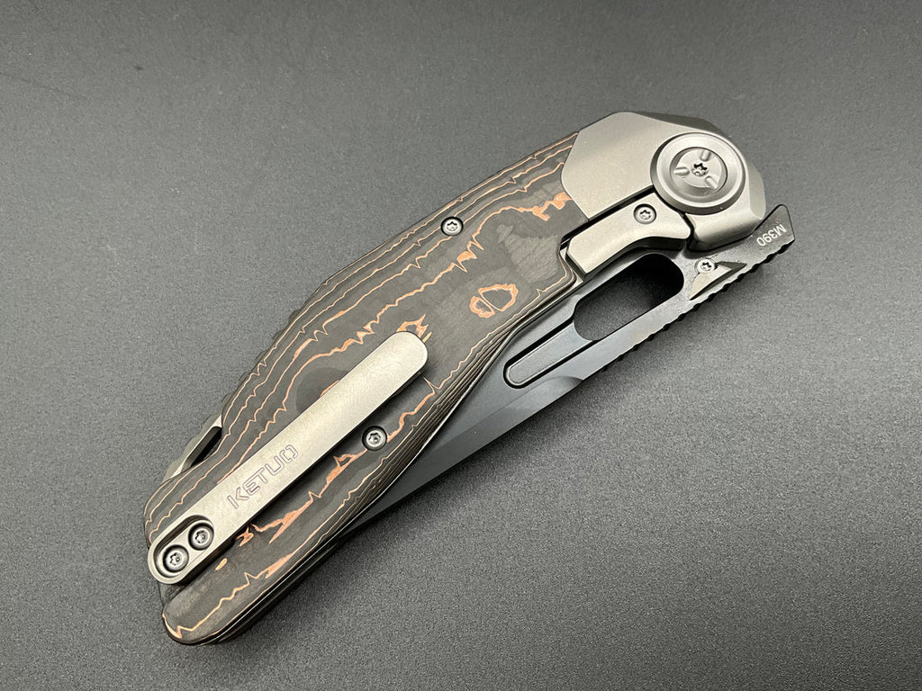 KETUO - Yakuza - Brand New - M390 Steel
