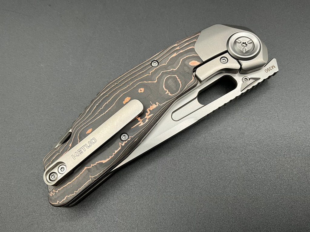 KETUO - Yakuza - Brand New - M390 Steel