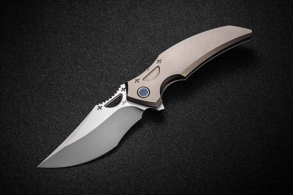 RIKE KNIFE S05 Framelock Gray Ti - BNIB