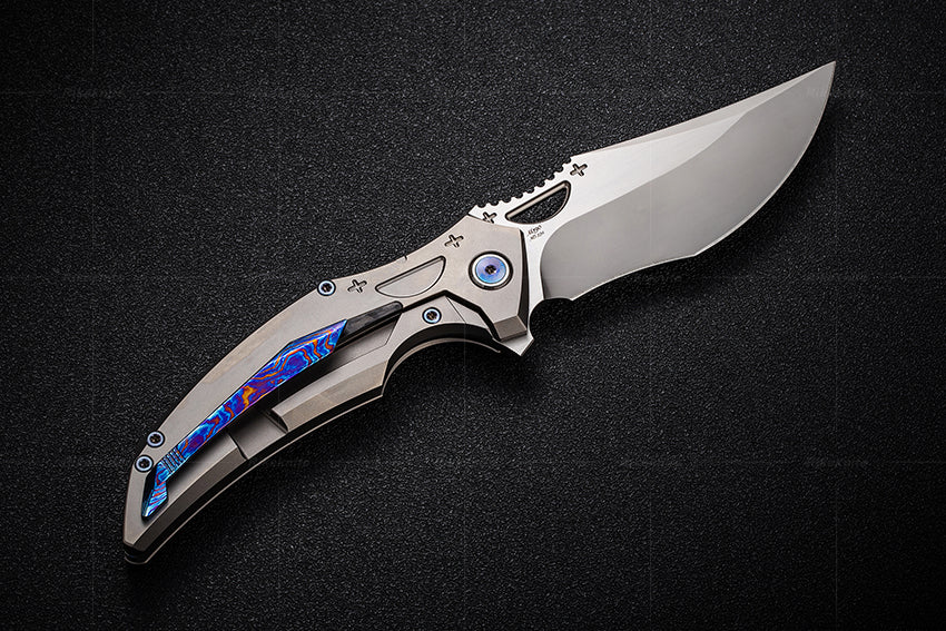 RIKE KNIFE S05 Framelock Gray Ti - BNIB