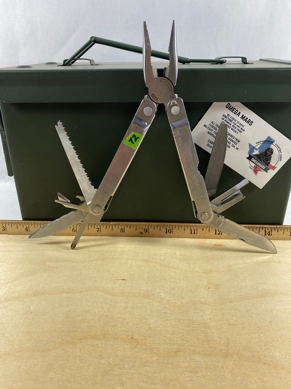 Leatherman Super Tool #72 Portland. Light usage. Dirty (0896)