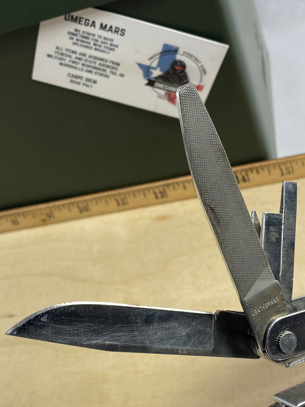 Leatherman Super Tool #72 Portland. Light usage. Dirty (0896)