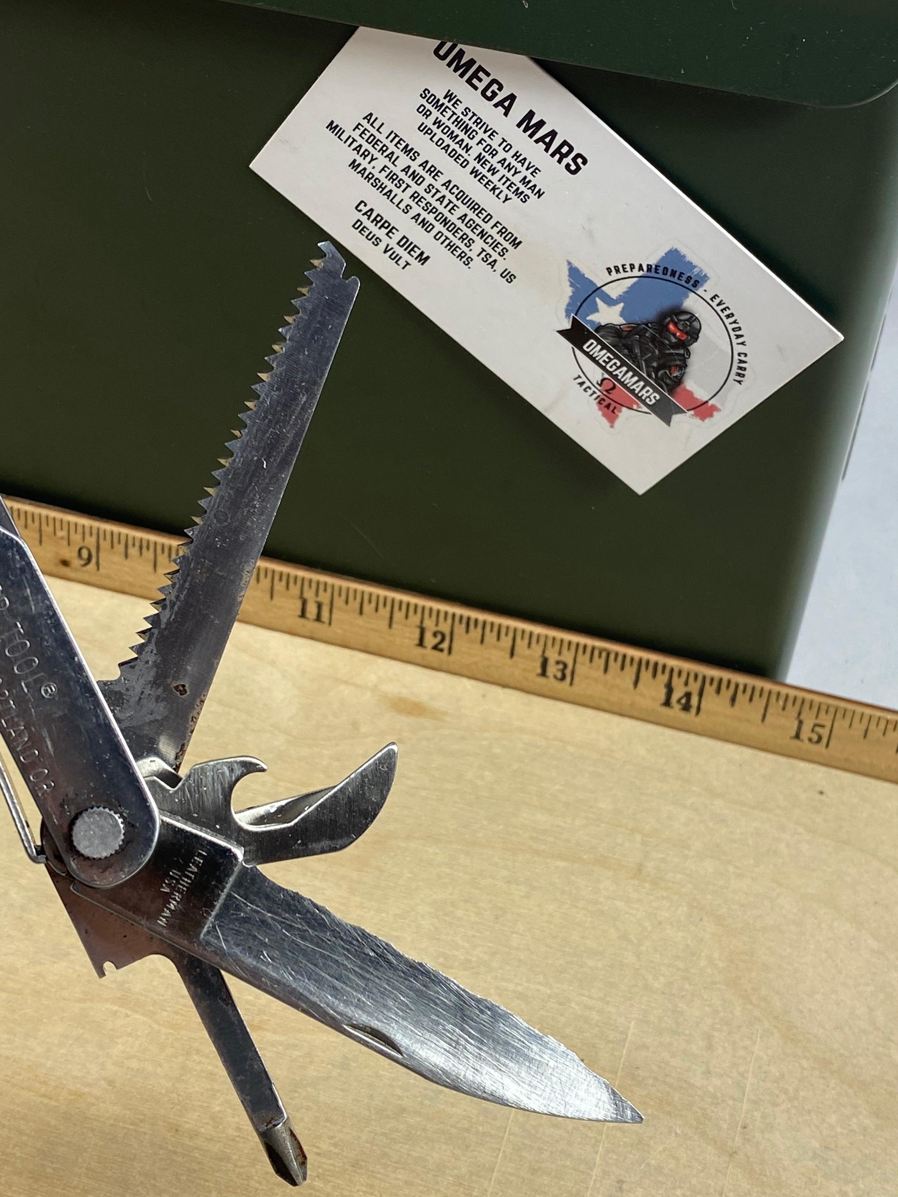 Leatherman Super Tool #72 Portland. Light usage. Dirty (0896)
