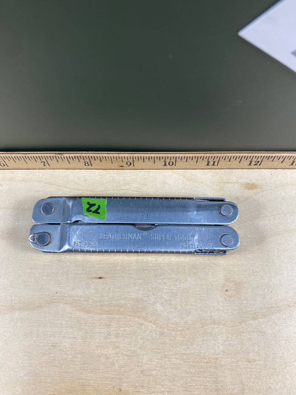 Leatherman Super Tool #72 Portland. Light usage. Dirty (0896)