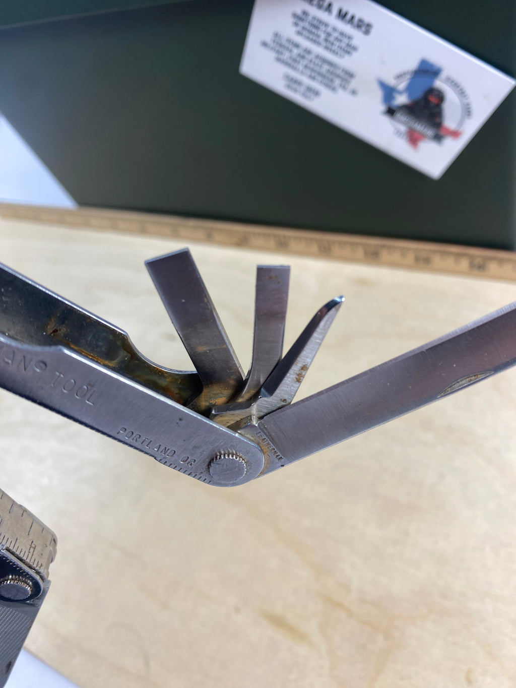 Leatherman PST #91. Light usage. Dirty & needs oil. (0599-0499)