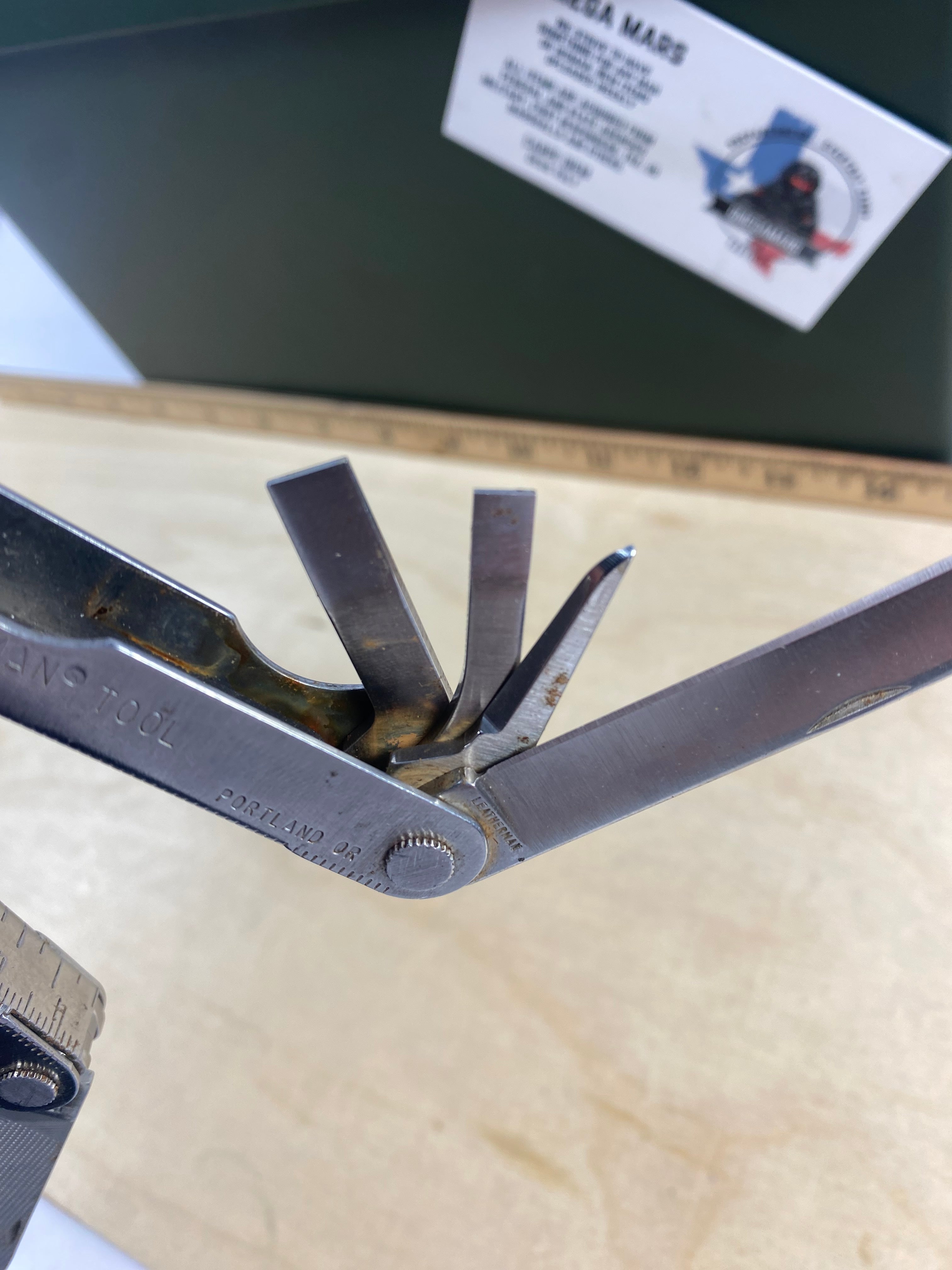 Leatherman PST #91. Light usage. Dirty & needs oil. (0599-0499)