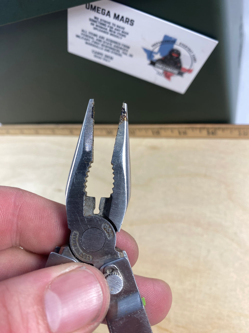 Leatherman PST #91. Light usage. Dirty & needs oil. (0599-0499)