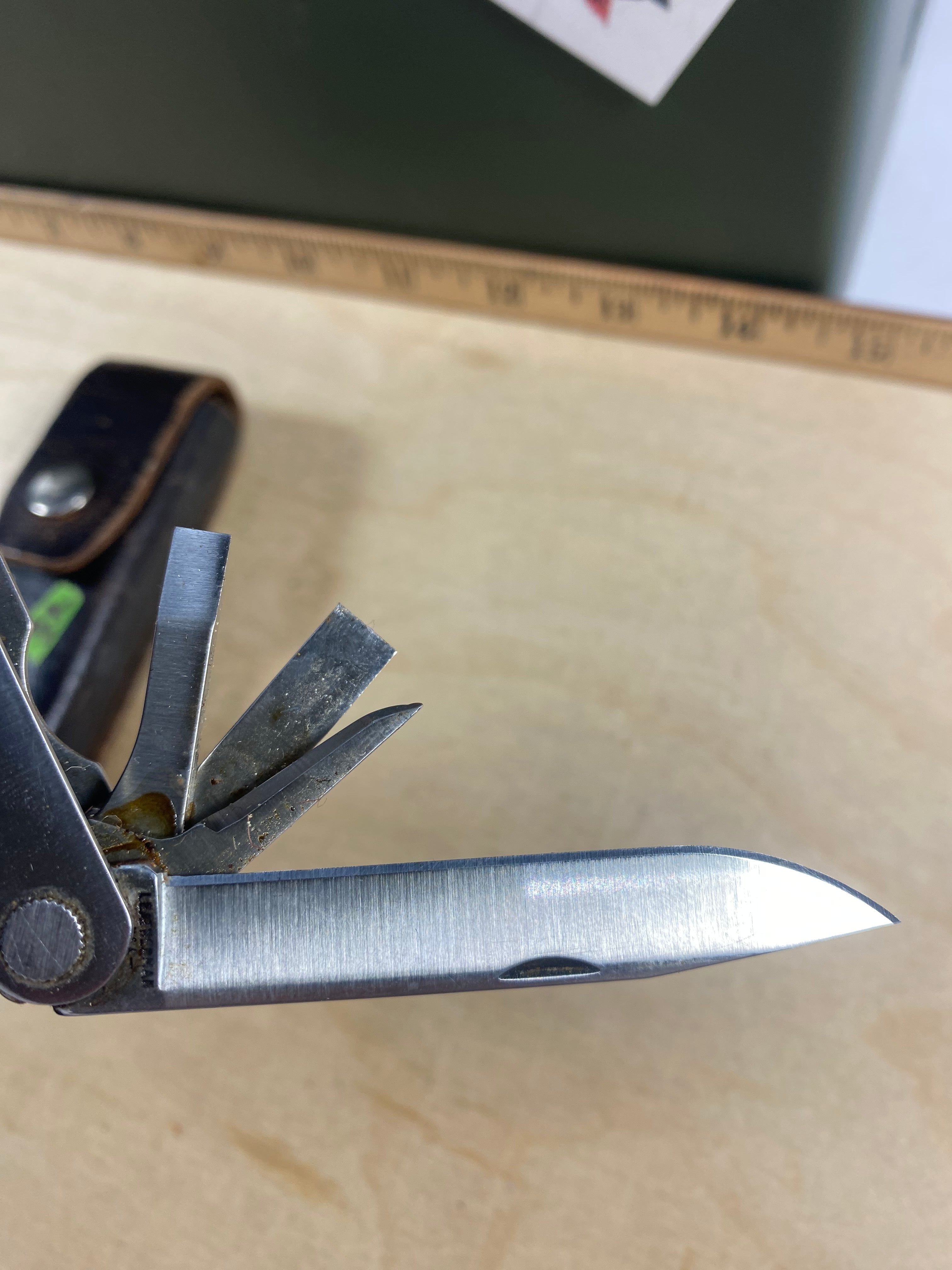 Leatherman PST #92. Light usage. Dirty. (0498-0698)