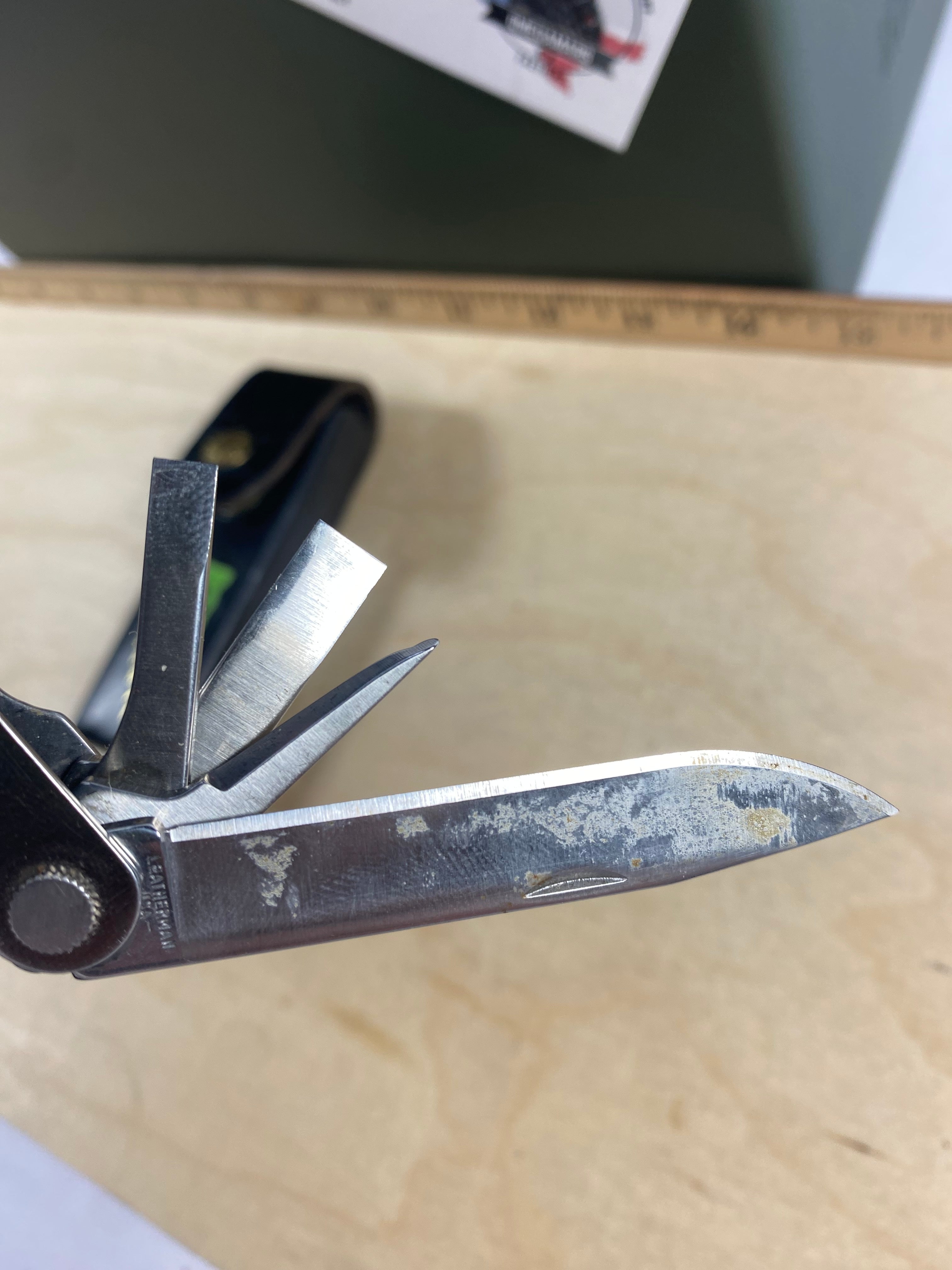 Leatherman PST #95. Light usage and dirty. (1098-1098)