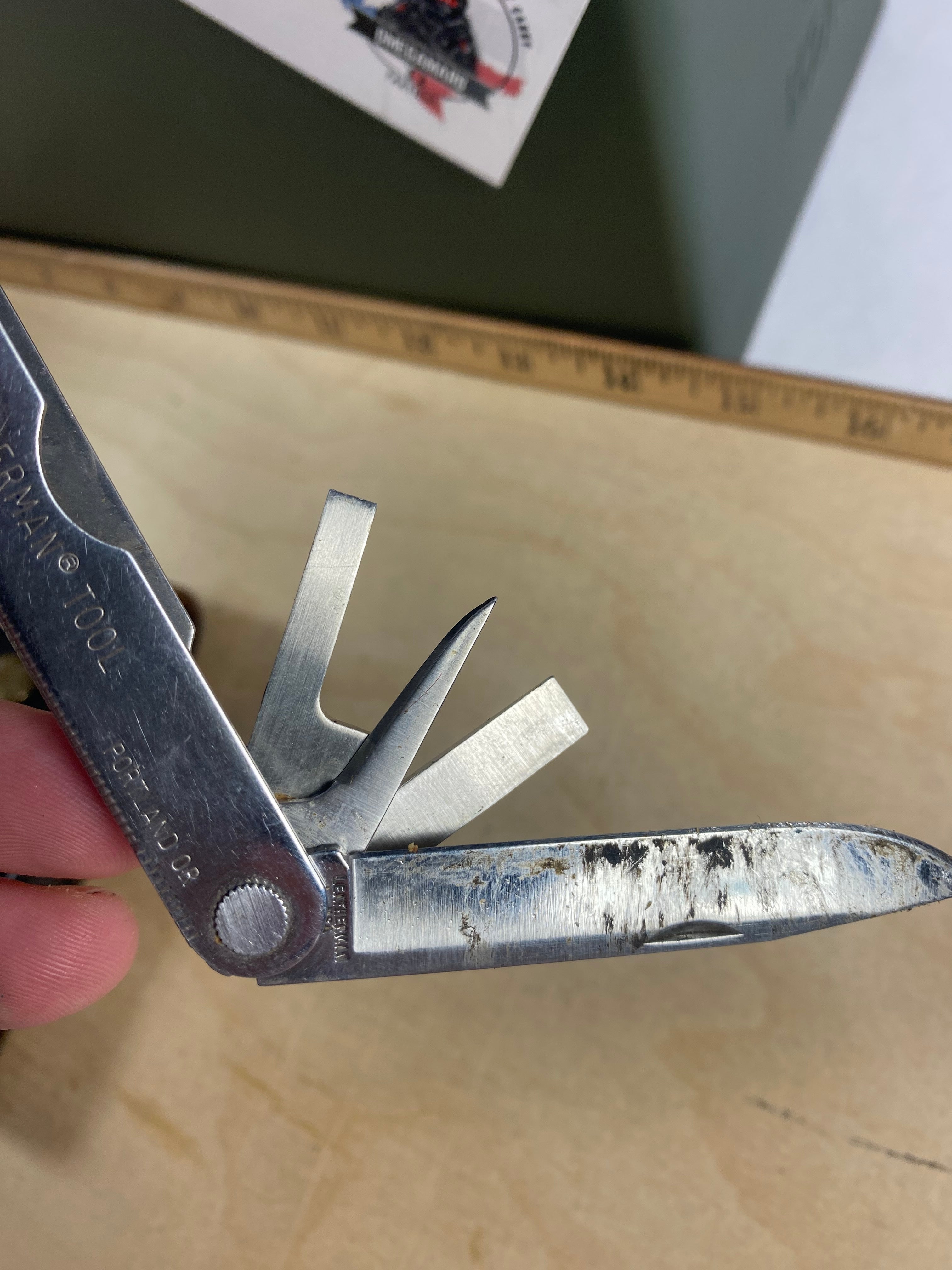 Leatherman PST #96. Light usage and dirty. (1195-1095)