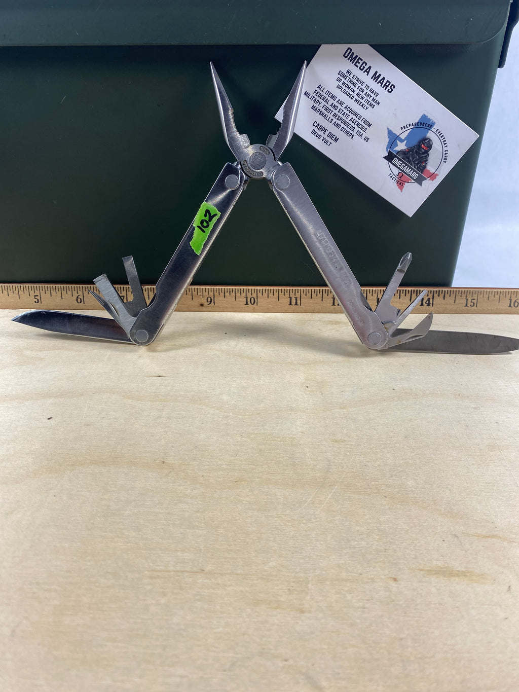 Leatherman PST #102. Light usage. (1097-1097)