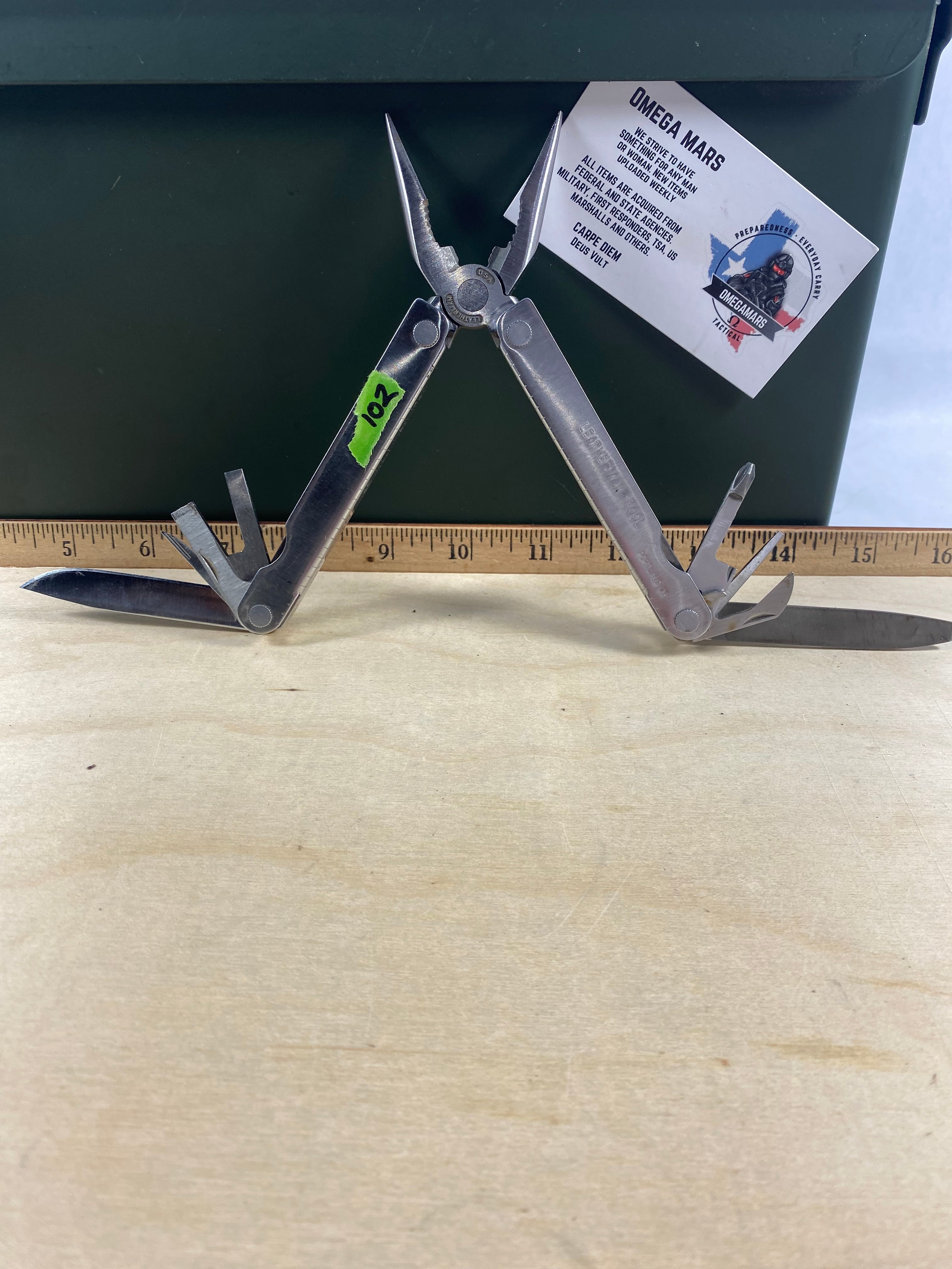 Leatherman PST #102. Light usage. (1097-1097)