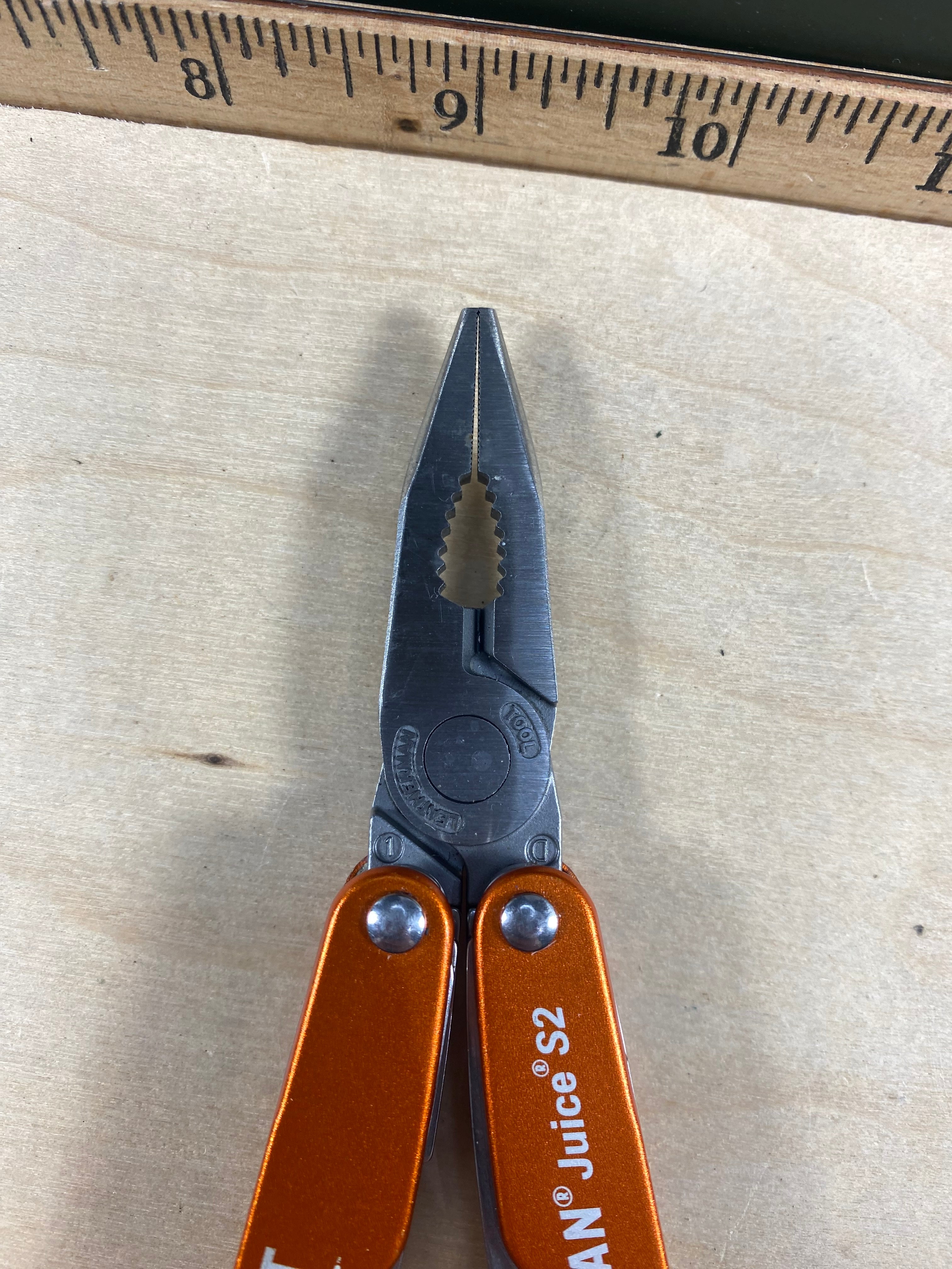Leatherman Juice S2 #111. Light usage. Customized Handle