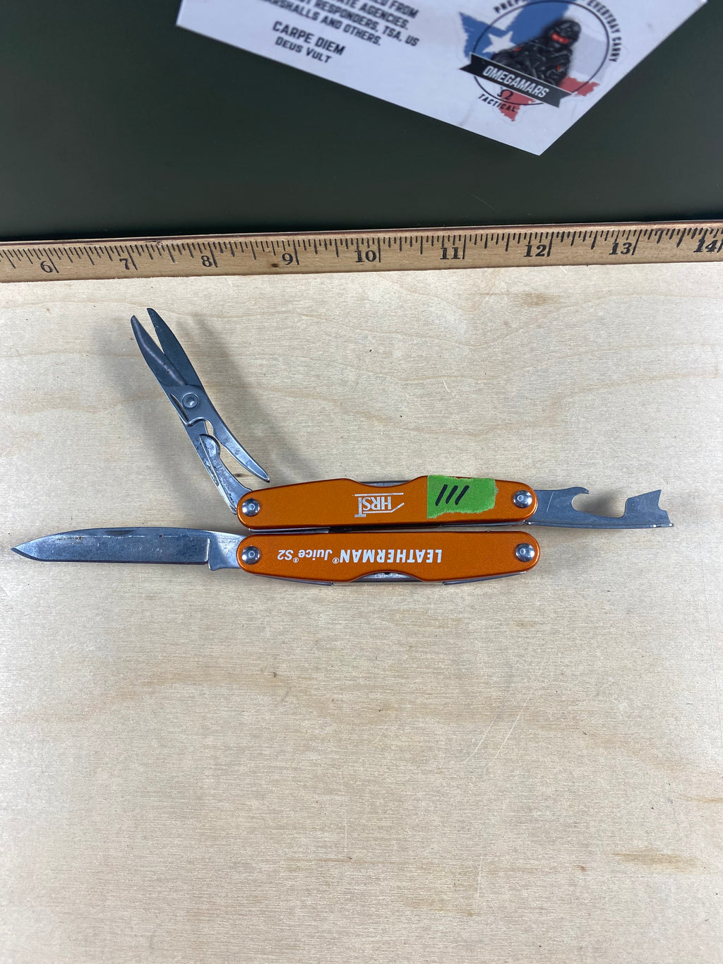 Leatherman Juice S2 #111. Light usage. Customized Handle