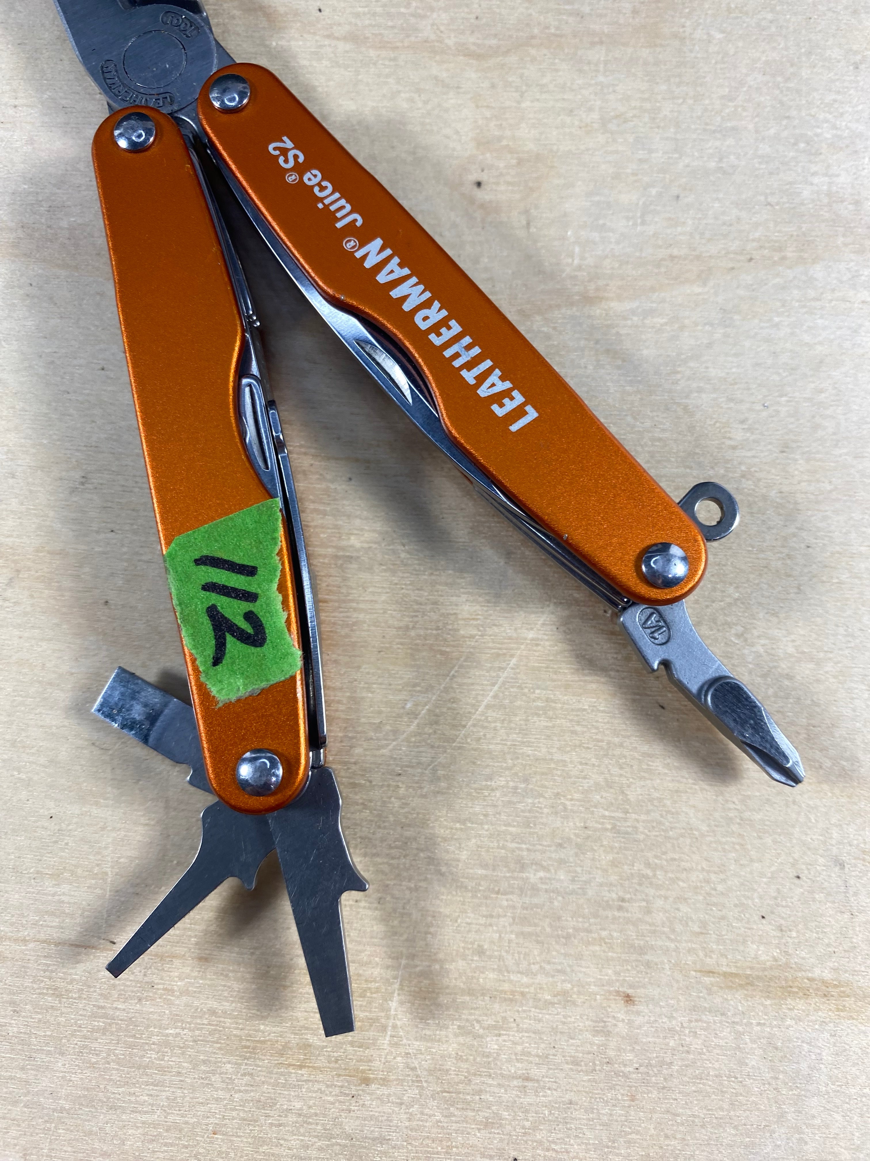 Leatherman Juice S2 #112. Light usage. Handle scratch