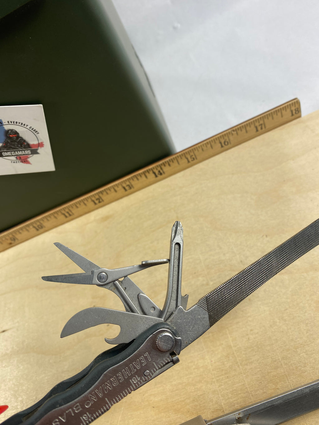 Leatherman Blast #123. Light usage. Customized Handle. Dirty.