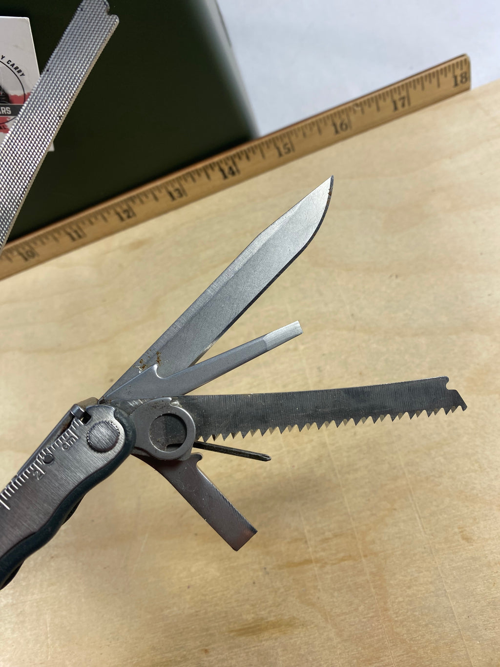 Leatherman Blast #123. Light usage. Customized Handle. Dirty.