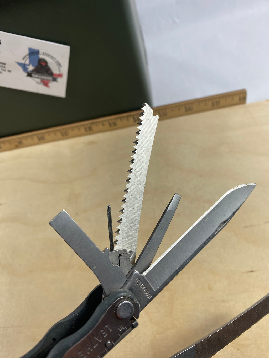 Leatherman Blast #123. Light usage. Customized Handle. Dirty.