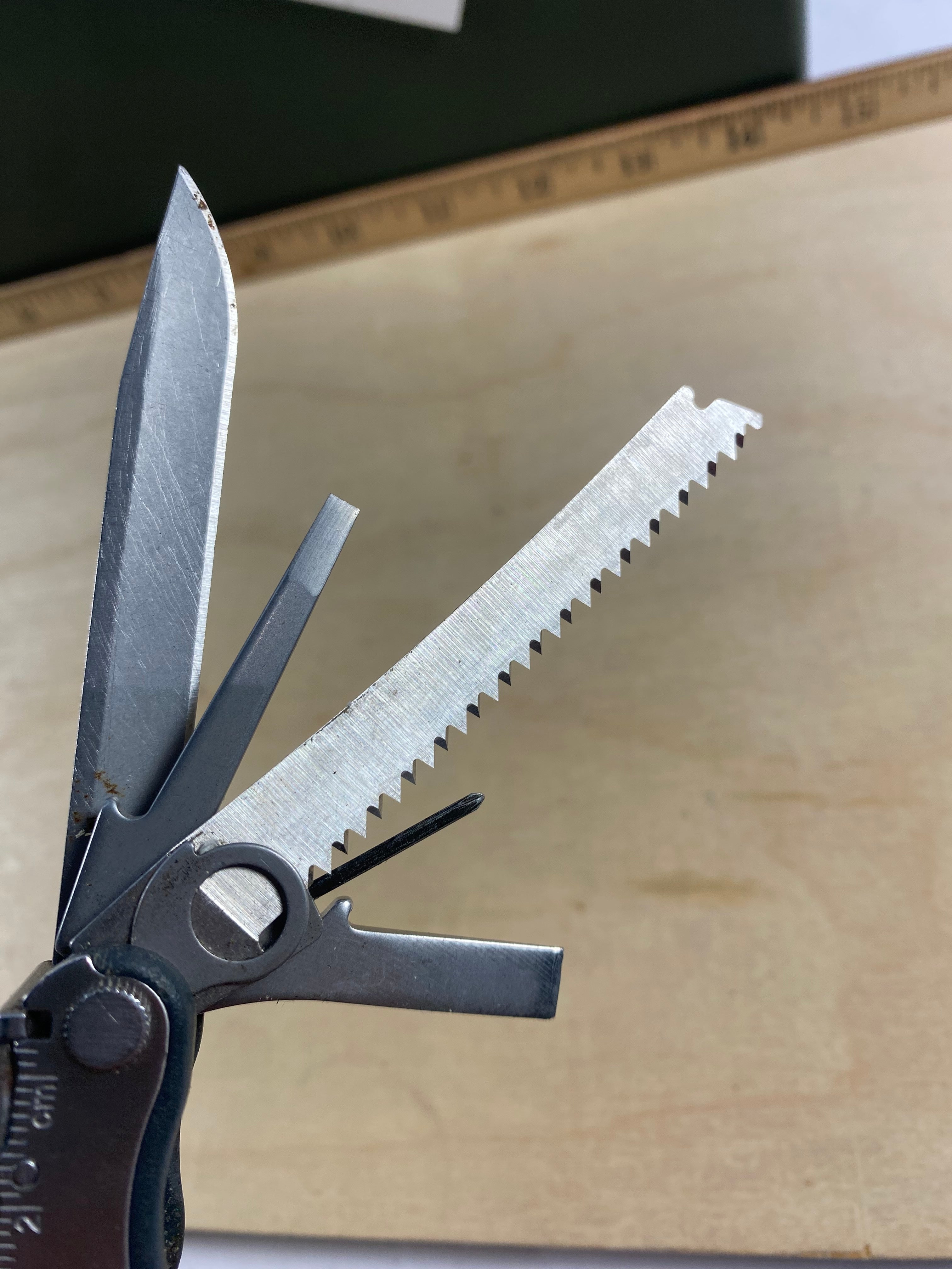 Leatherman Blast #123. Light usage. Customized Handle. Dirty.