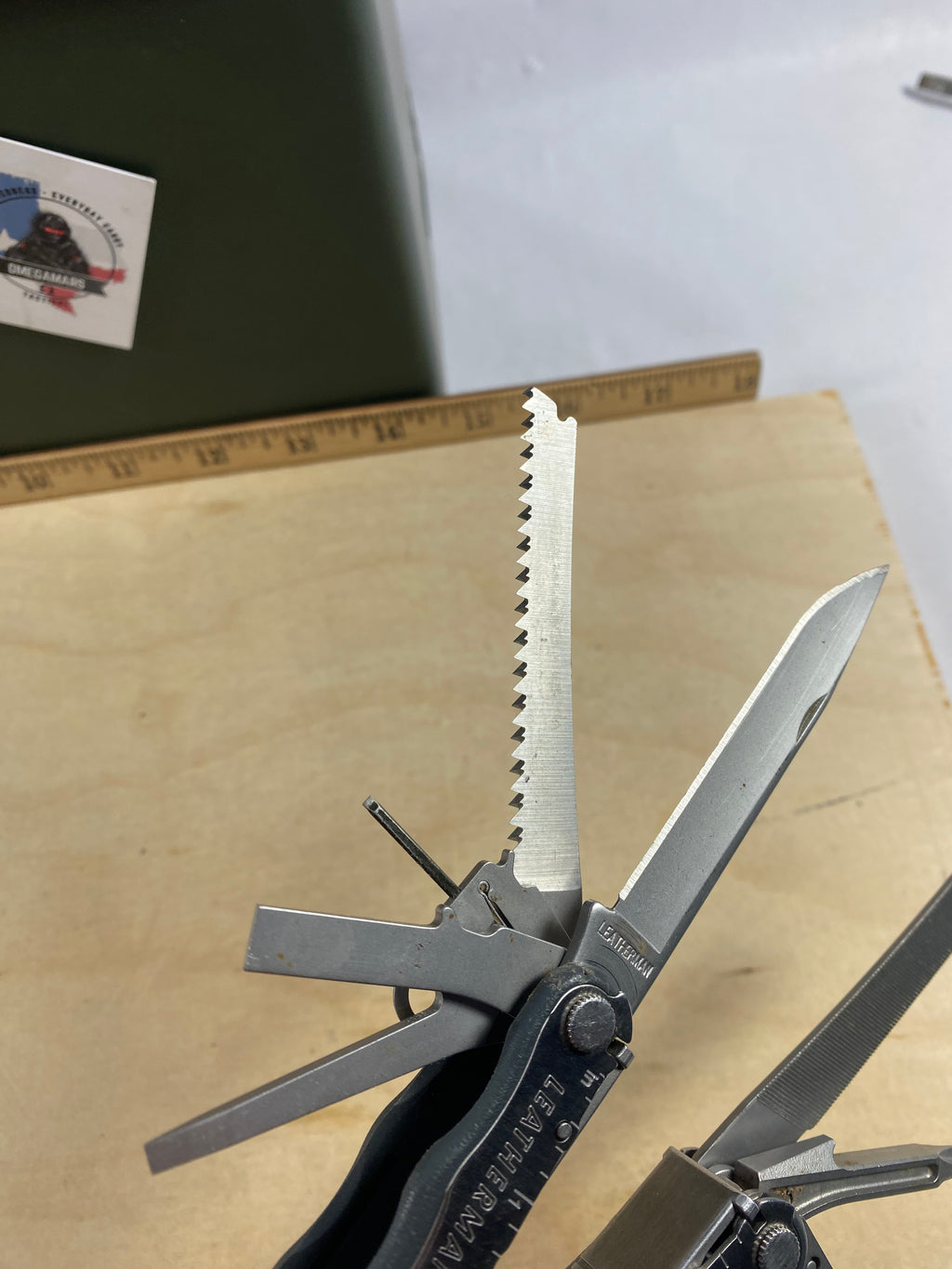 Leatherman Blast #124. Light usage. Chip on blade.
