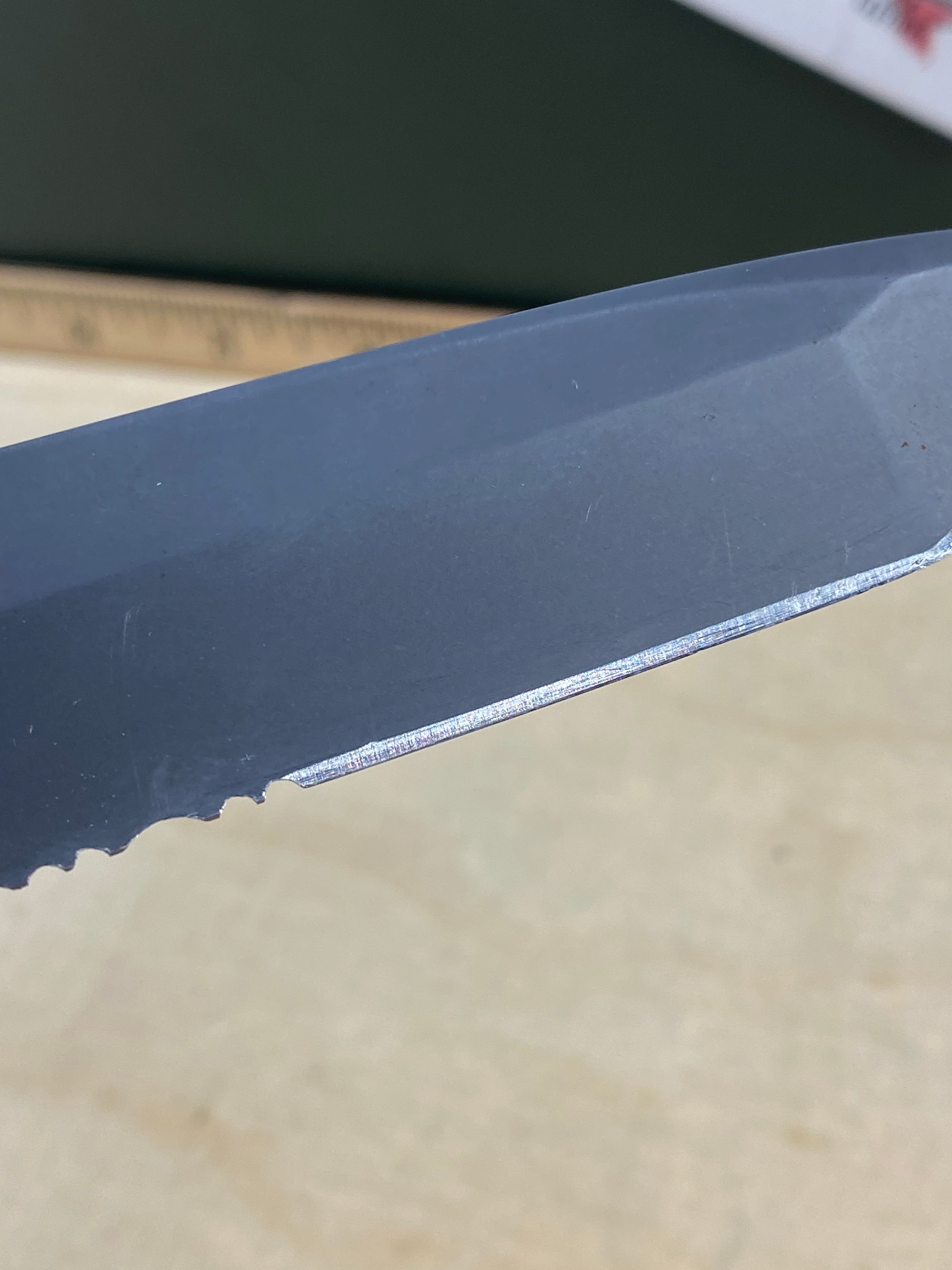 Gerber #2 Icon Tanto Liner Lock Knife (4.25" Gray Serr). Light usage