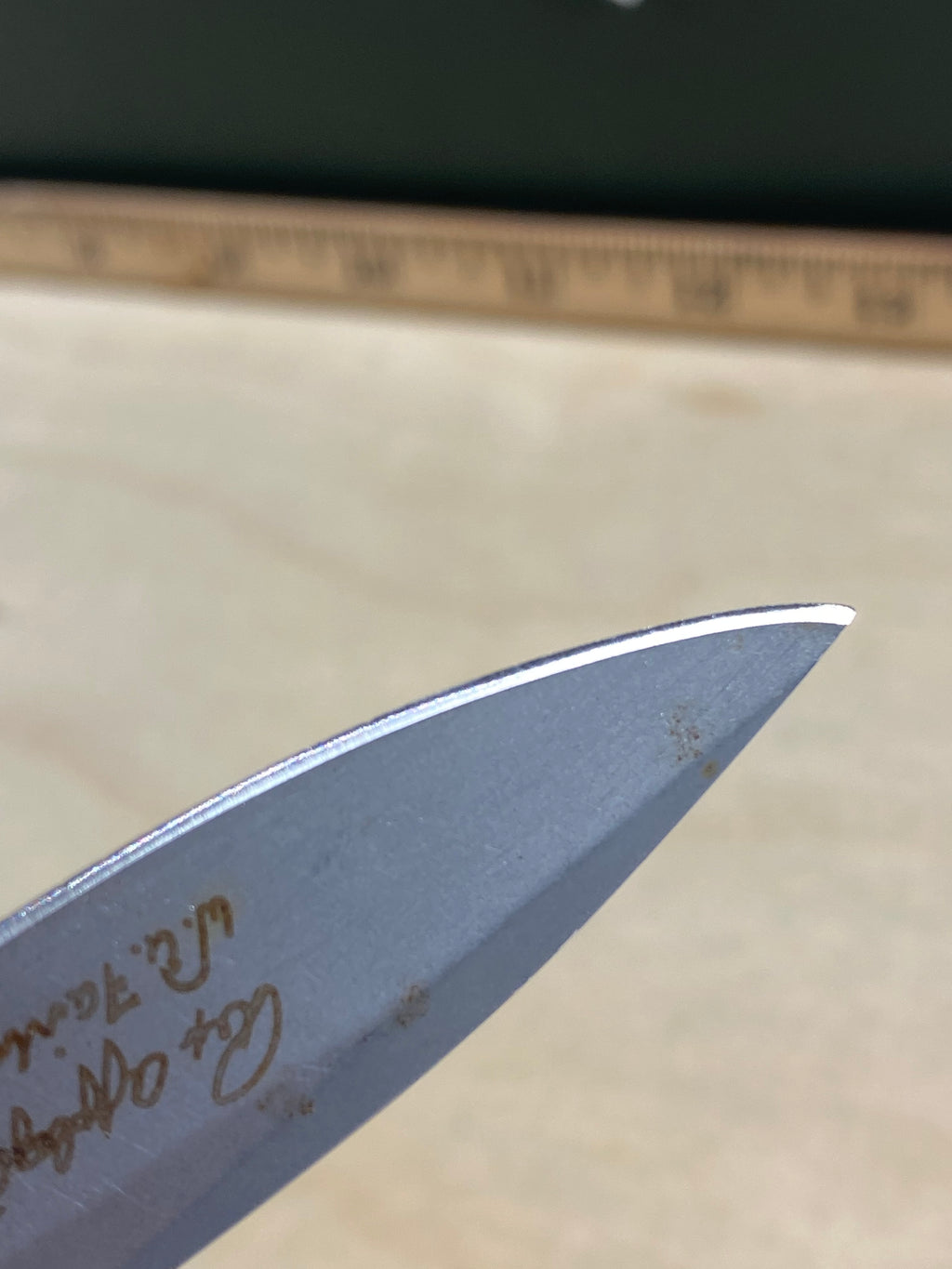 Gerber #13 Applegate Fairbairn. Light usage. Needs Oil