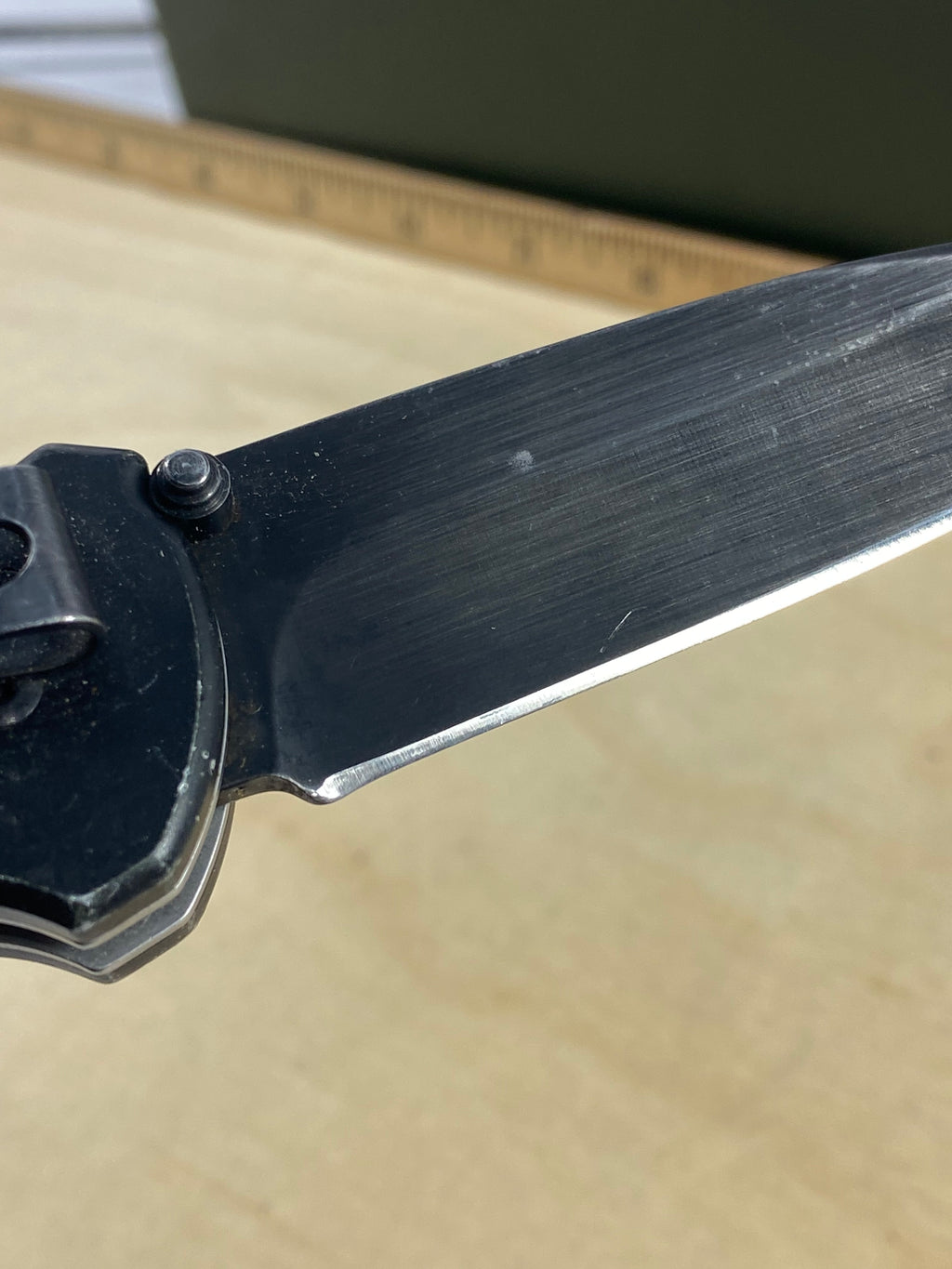 Gerber #31 Answer 3.25 Spring Assisted Tanto Knife. Light usage. DSCONTINUED. (MSRP $94.00 NEW)