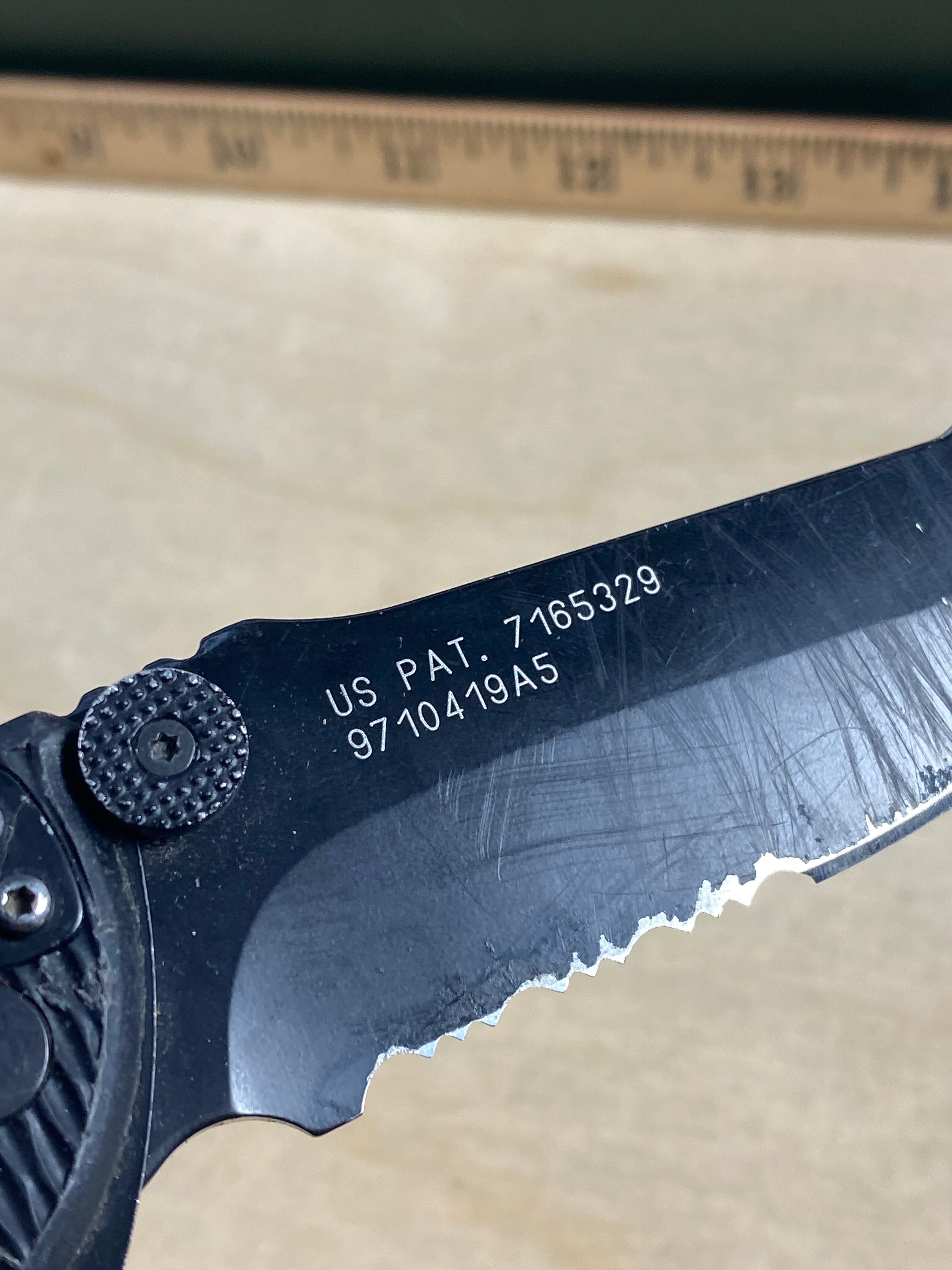 Gerber #32 Hinderer CLS Combat Life Saver Rescue Knife. Moderate usage. Resharpened. Pocket clip a little loose. (MSRP $90.00 NEW)