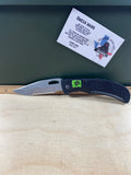 Gerber #46 450 EZ Out Pocket Knife Lockback combo Edge Blade. Light usage. Resharpened