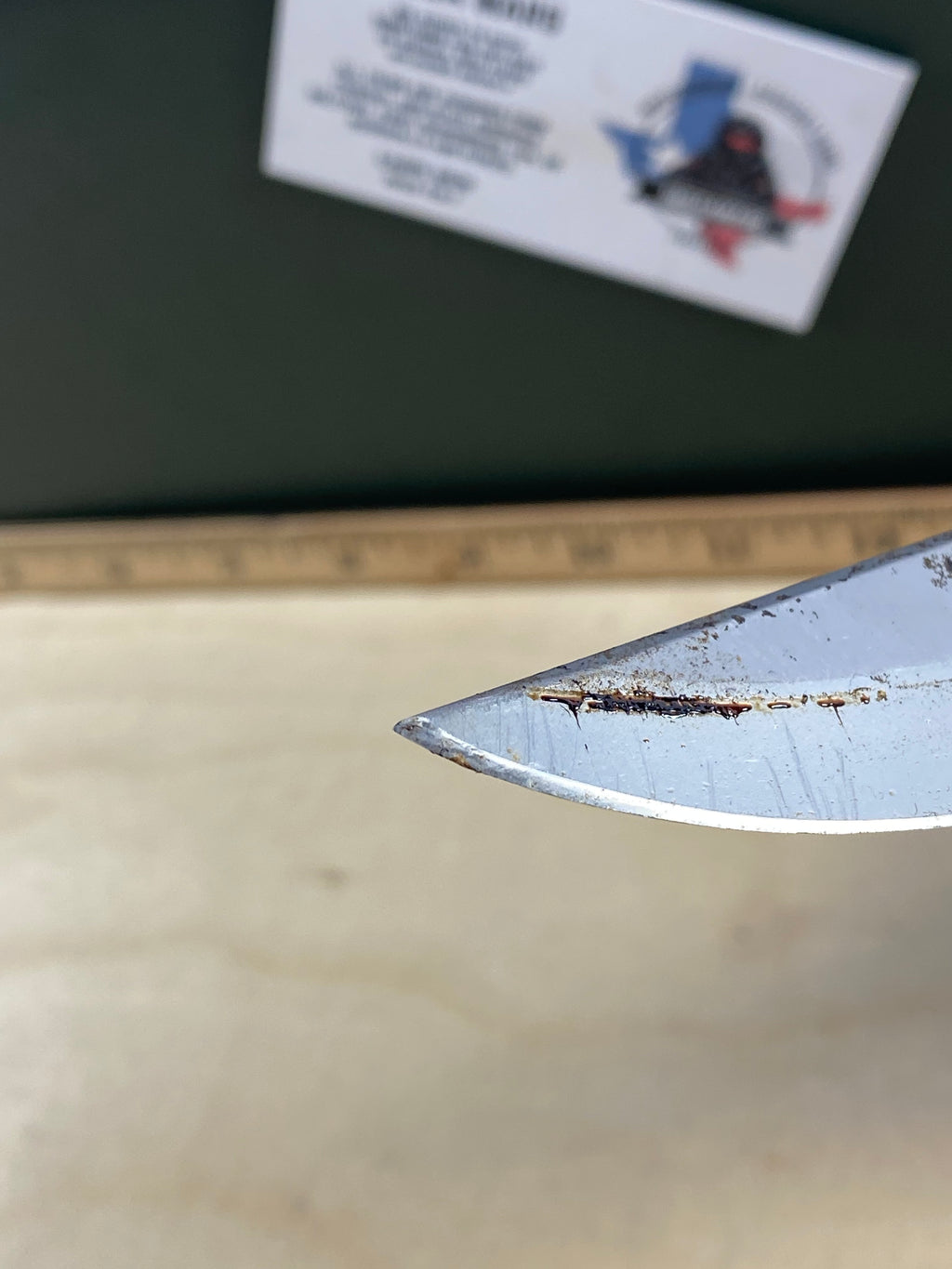 Gerber #57 450 EZ Out Pocket Knife Lockback combo Edge Blade. Light usage. Super dirty and Needs Oil.