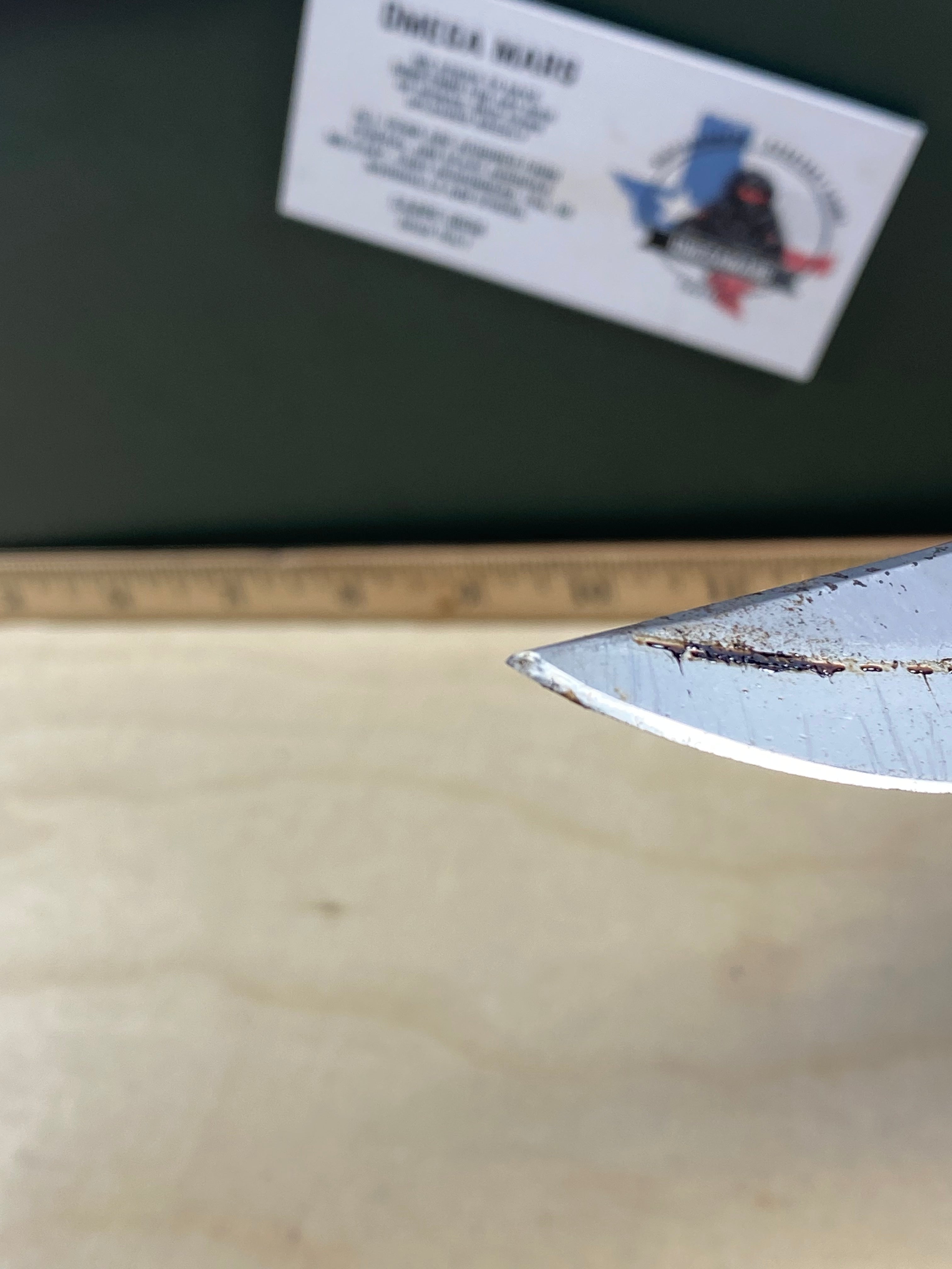 Gerber #57 450 EZ Out Pocket Knife Lockback combo Edge Blade. Light usage. Super dirty and Needs Oil.