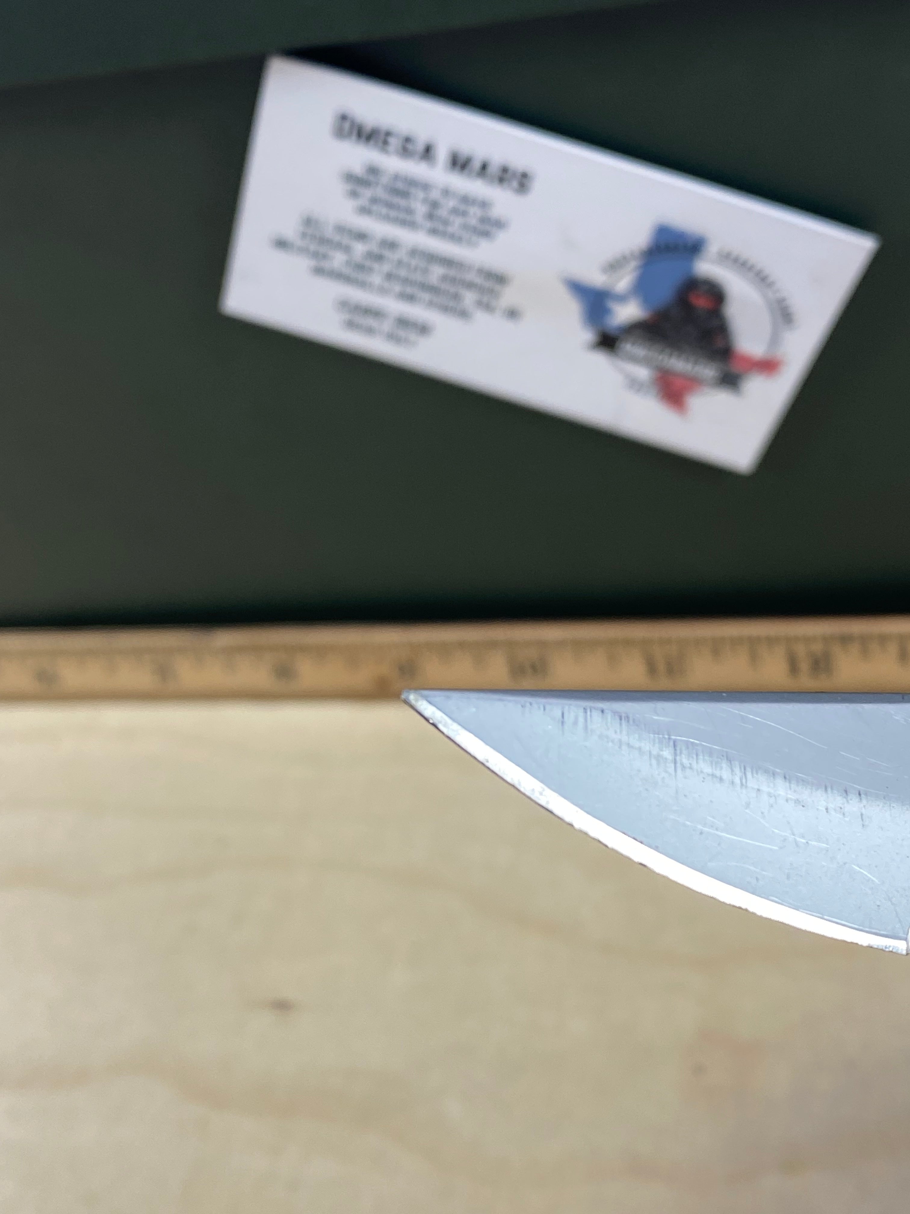 Gerber #58 450 EZ Out Pocket Knife Lockback combo Edge Blade. Light usage.