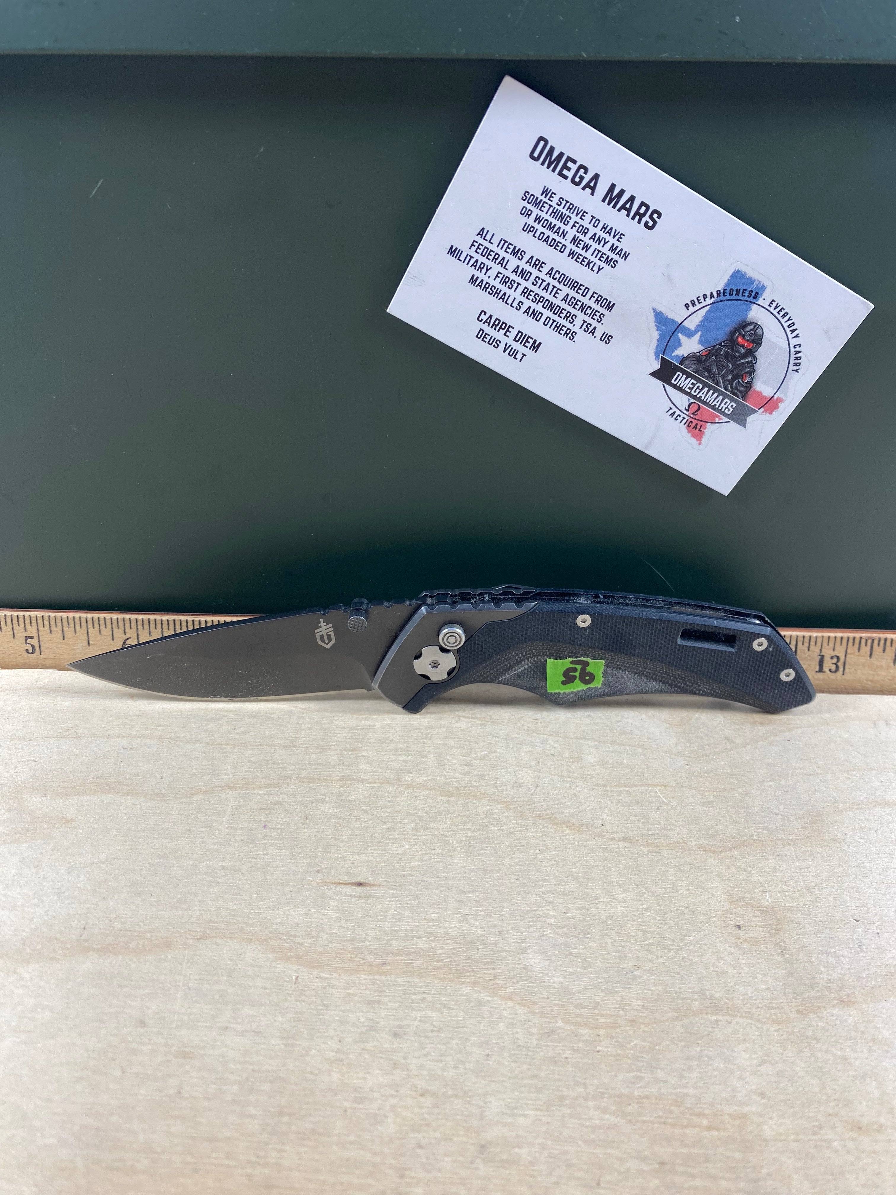 Gerber #95 Contrast Frame Lock Knife. Light usage