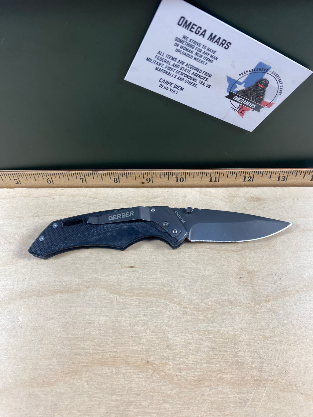 Gerber #95 Contrast Frame Lock Knife. Light usage