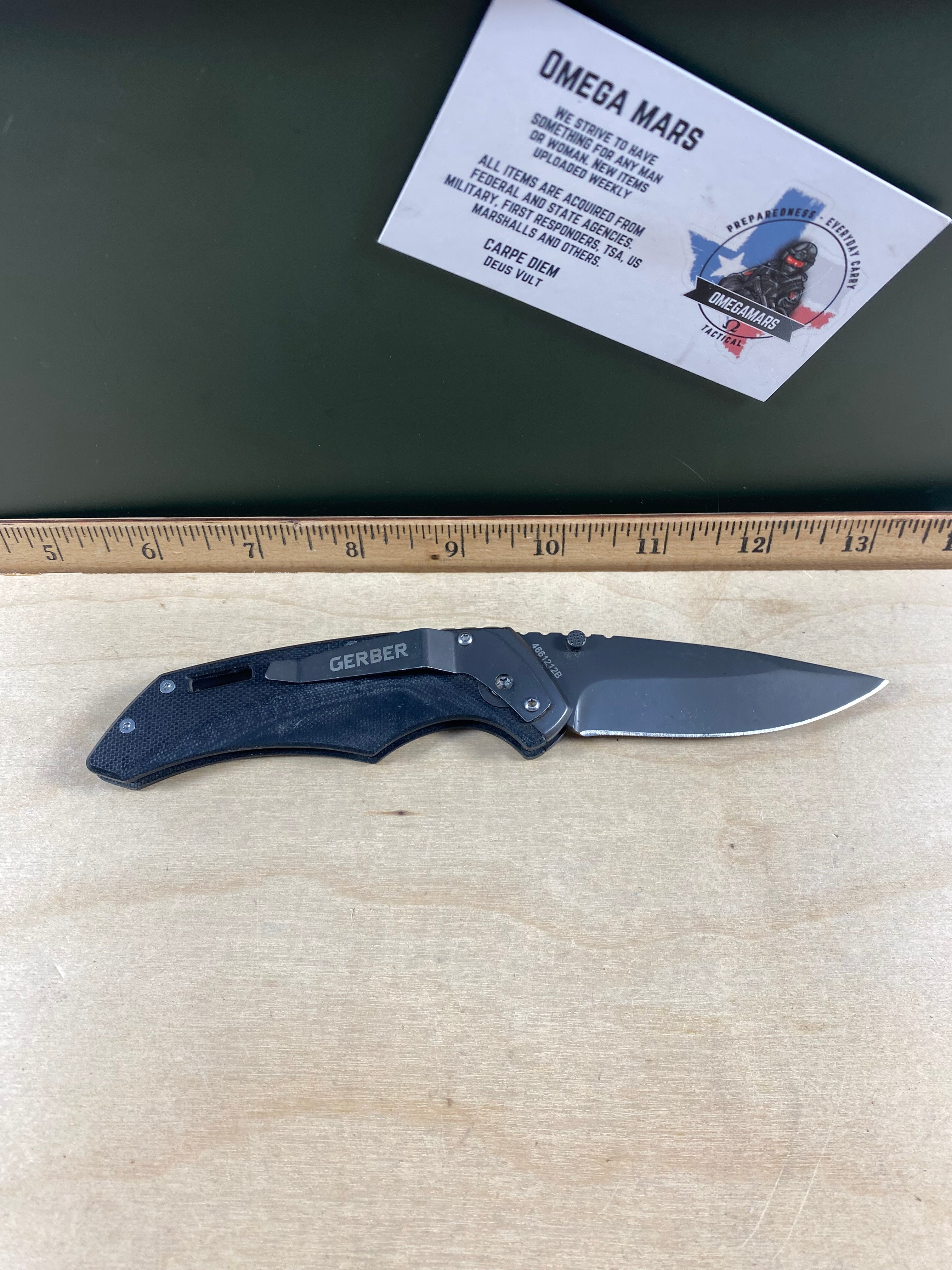 Gerber #95 Contrast Frame Lock Knife. Light usage
