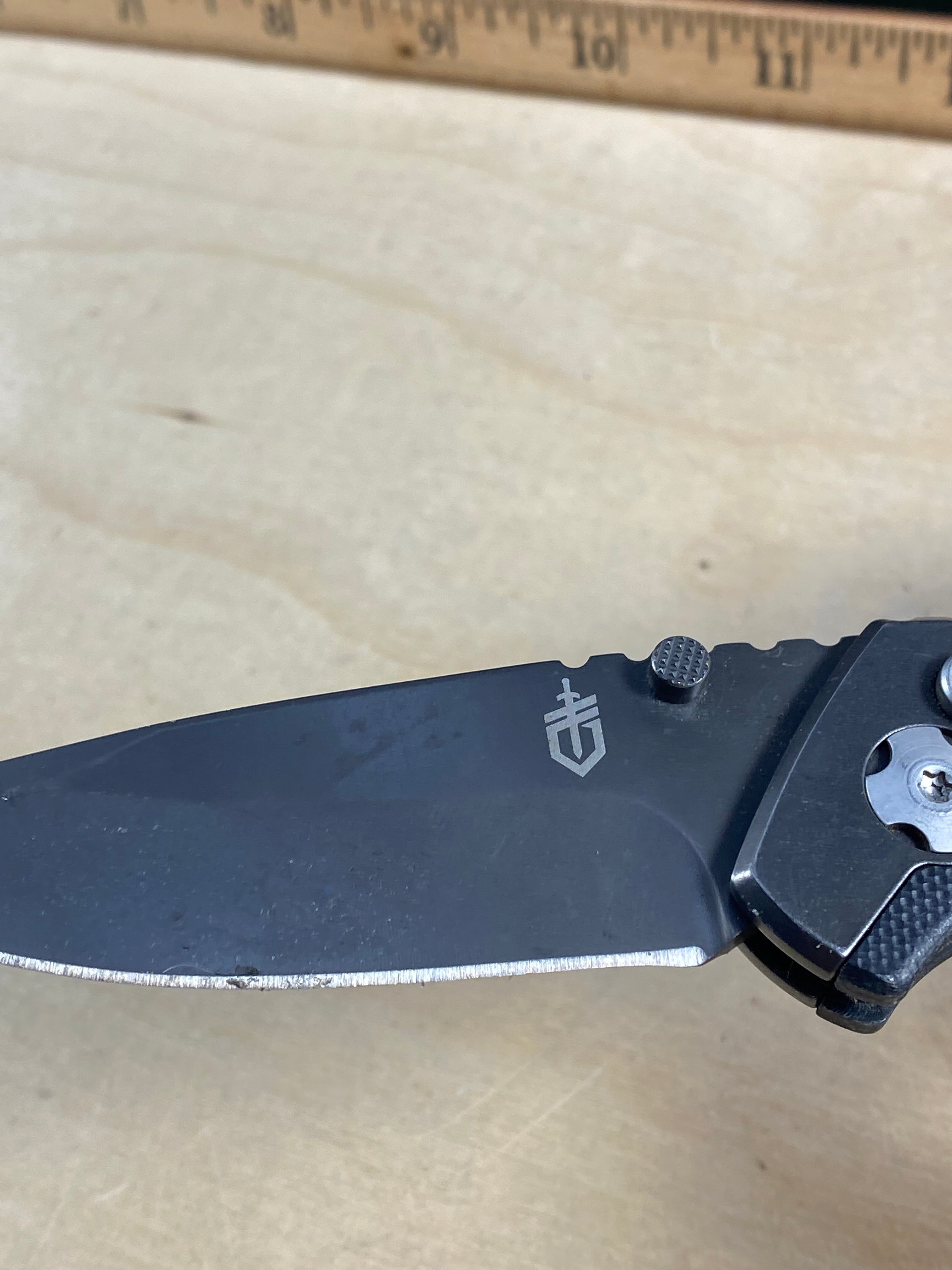 Gerber #95 Contrast Frame Lock Knife. Light usage