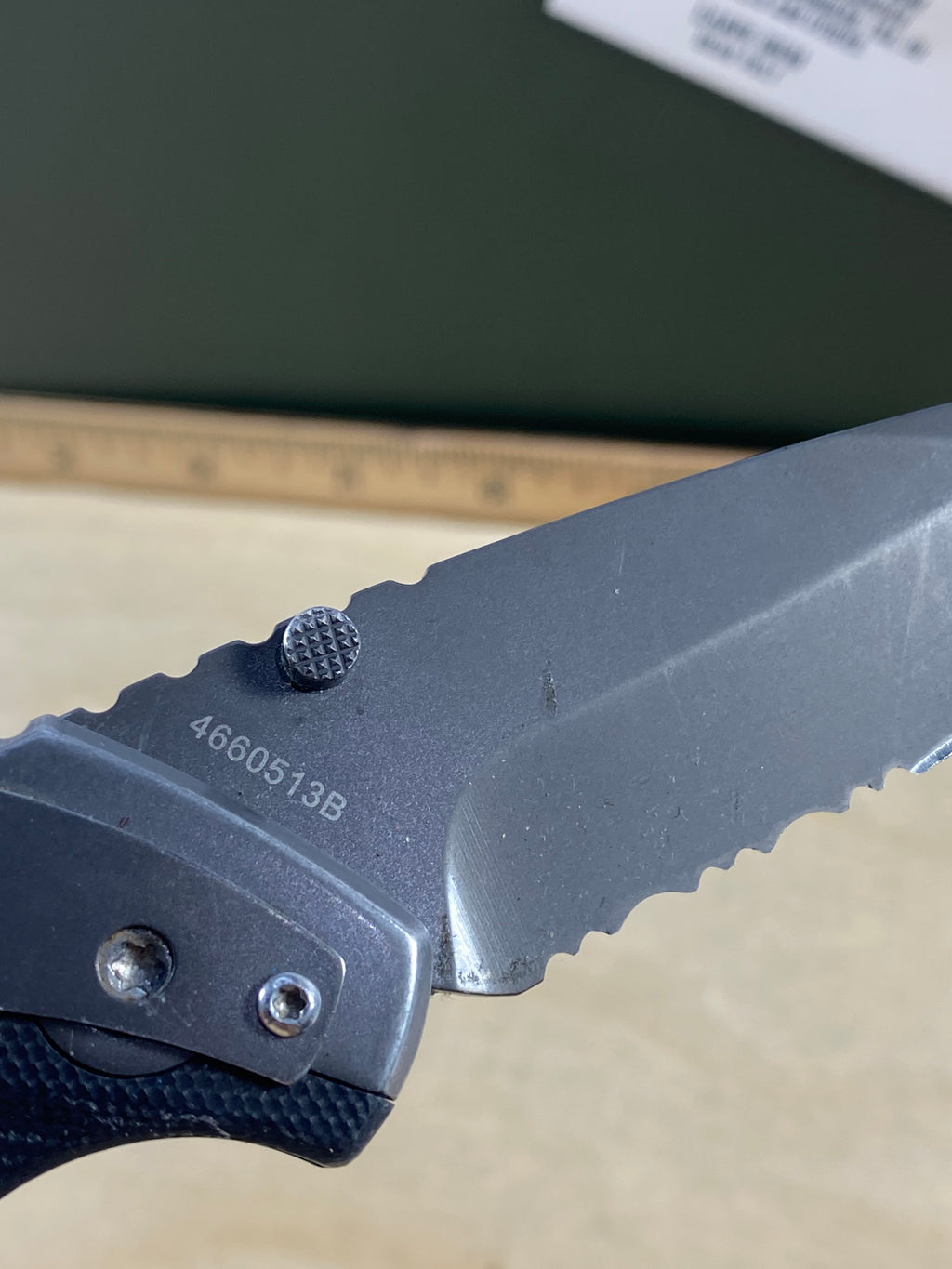 Gerber #97 Contrast Frame Lock Knife. Light usage