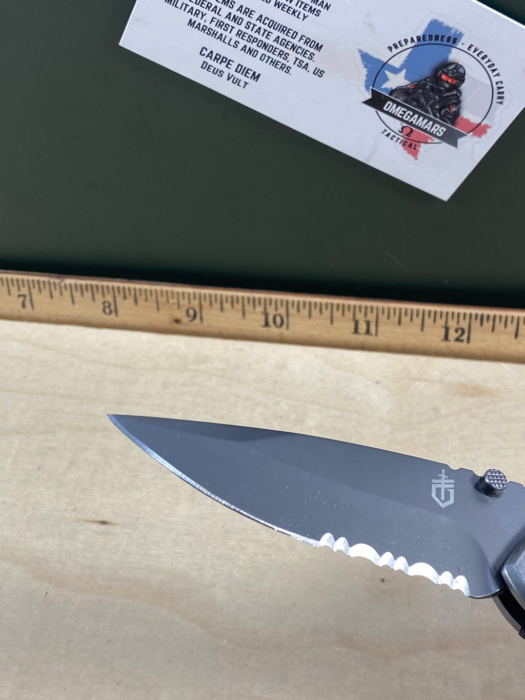 Gerber #97 Contrast Frame Lock Knife. Light usage