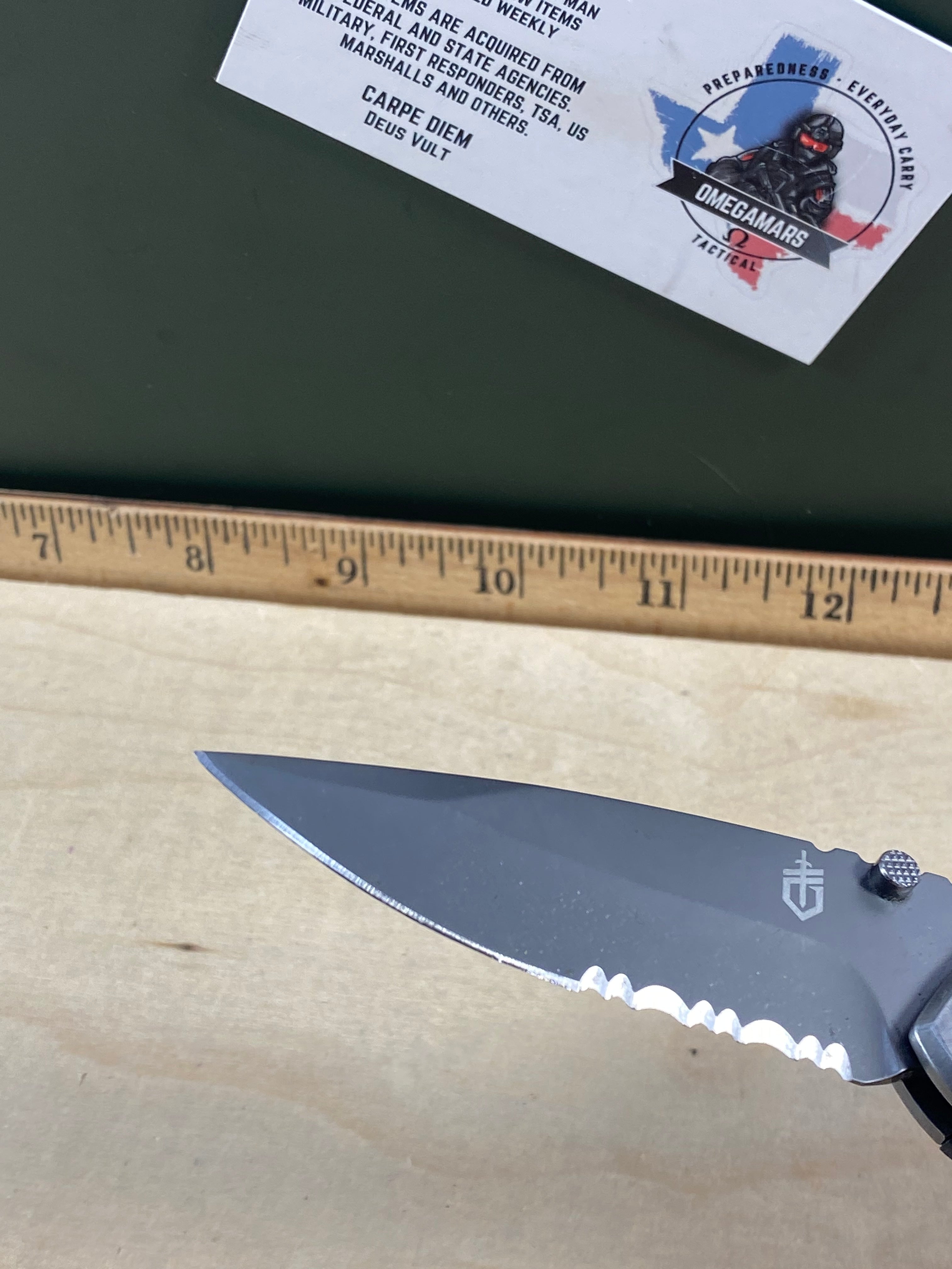 Gerber #97 Contrast Frame Lock Knife. Light usage