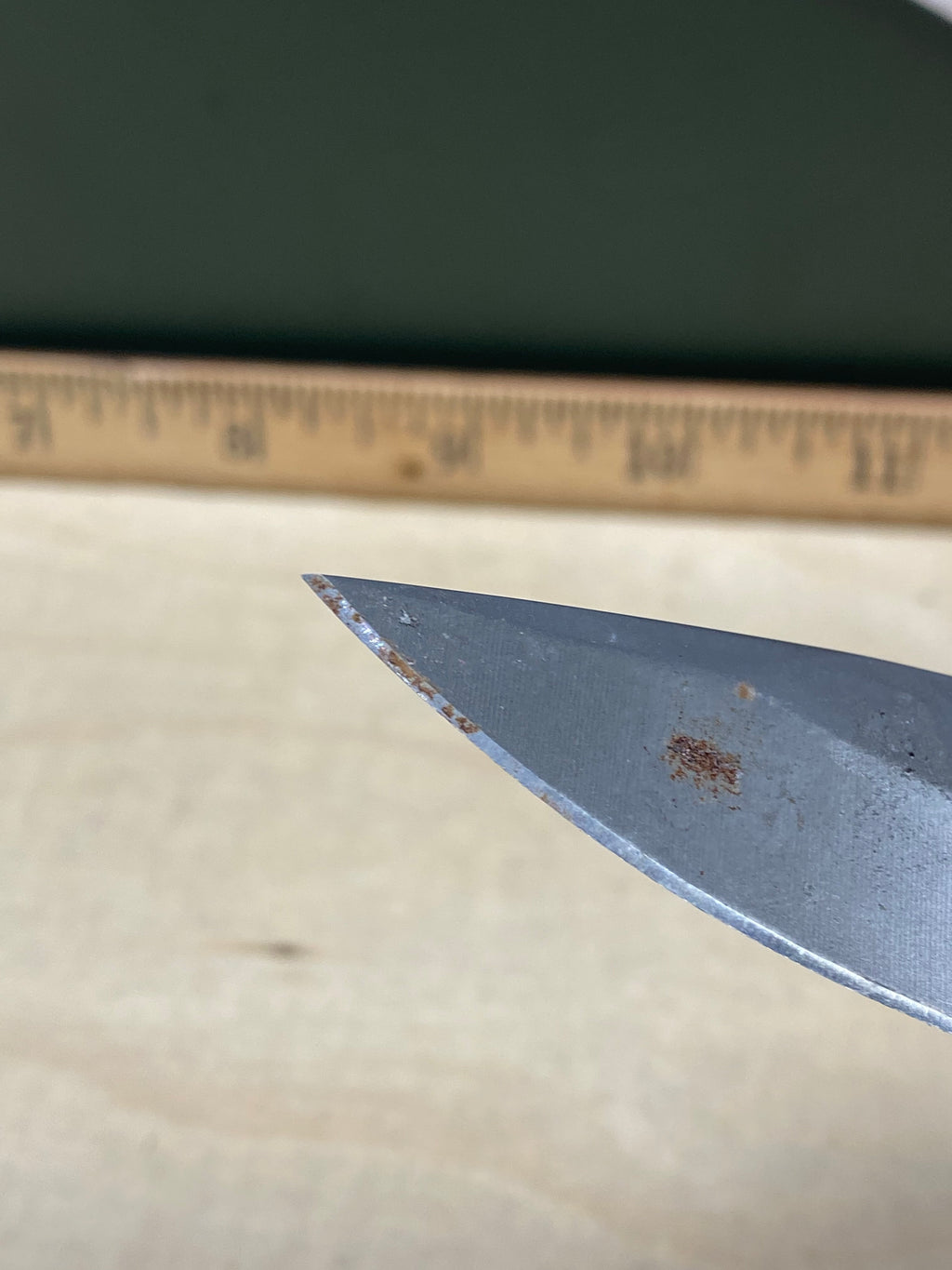 Gerber #98 Contrast Frame Lock Knife. Light usage and dirty