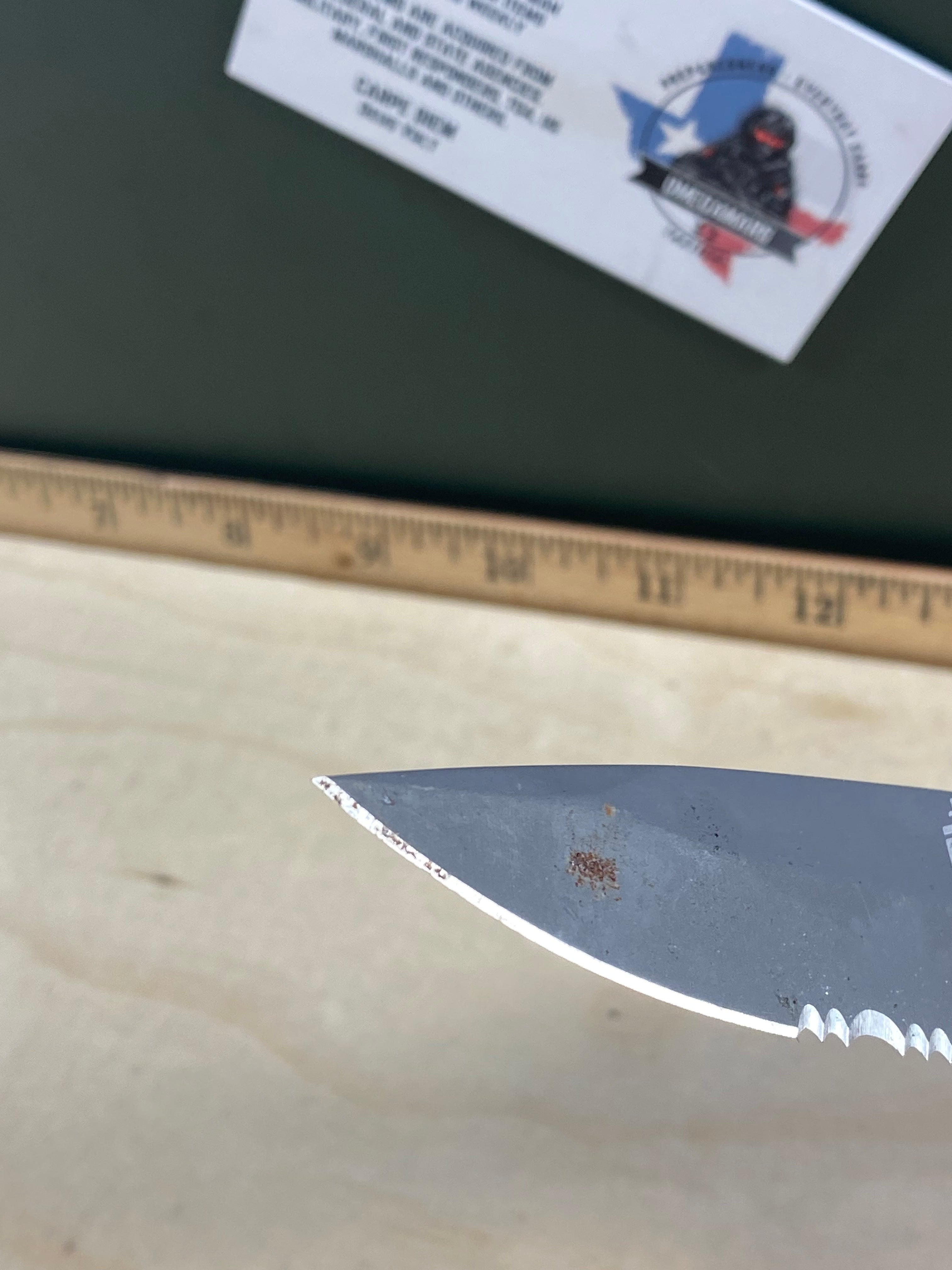 Gerber #98 Contrast Frame Lock Knife. Light usage and dirty