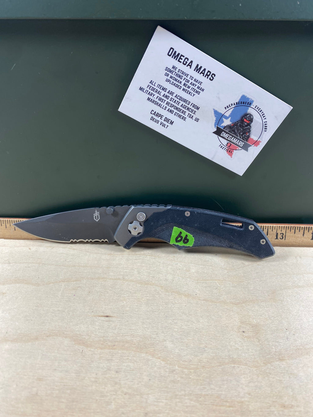 Gerber #99 Contrast Frame Lock Knife. Light usage