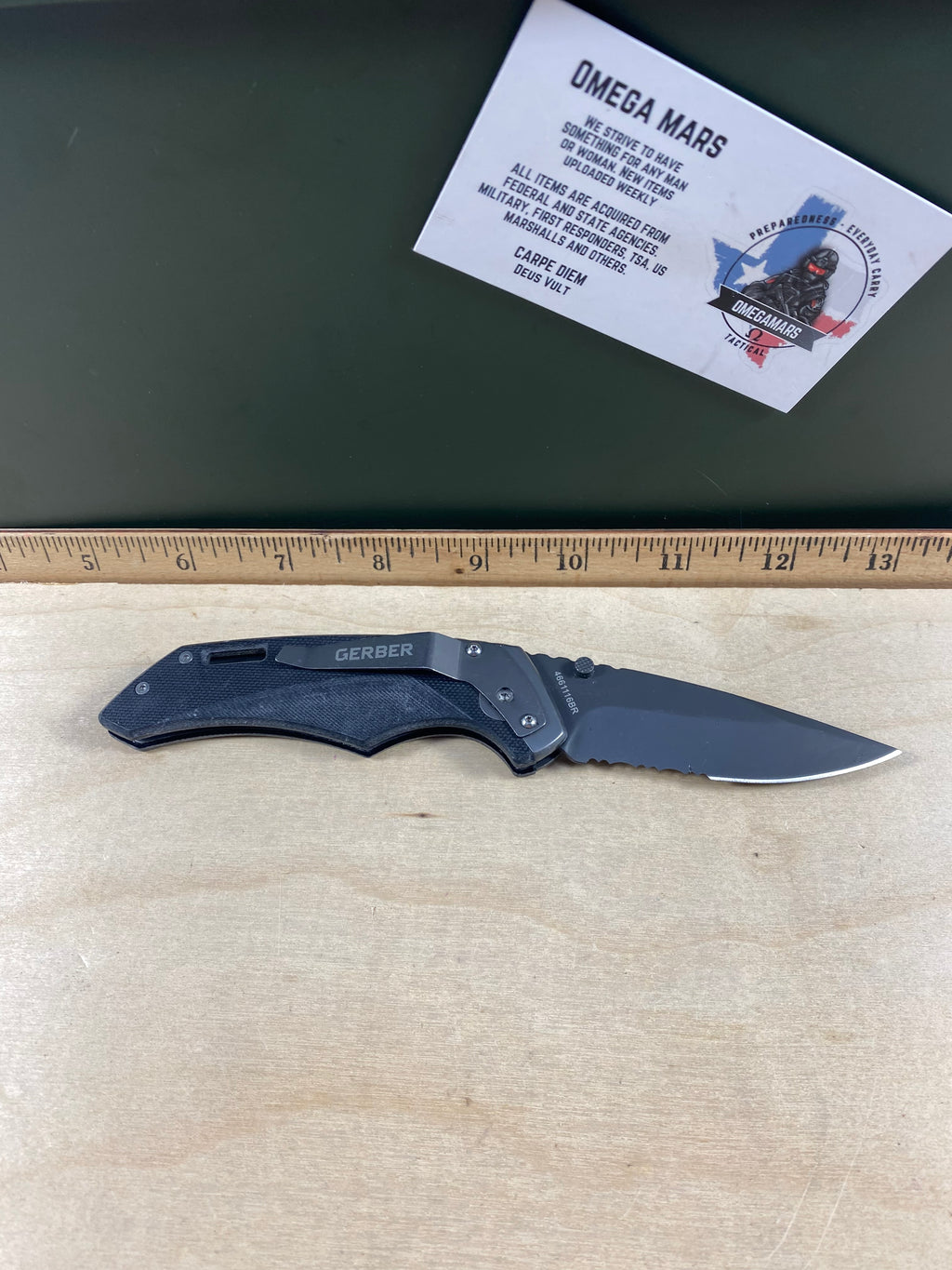 Gerber #99 Contrast Frame Lock Knife. Light usage