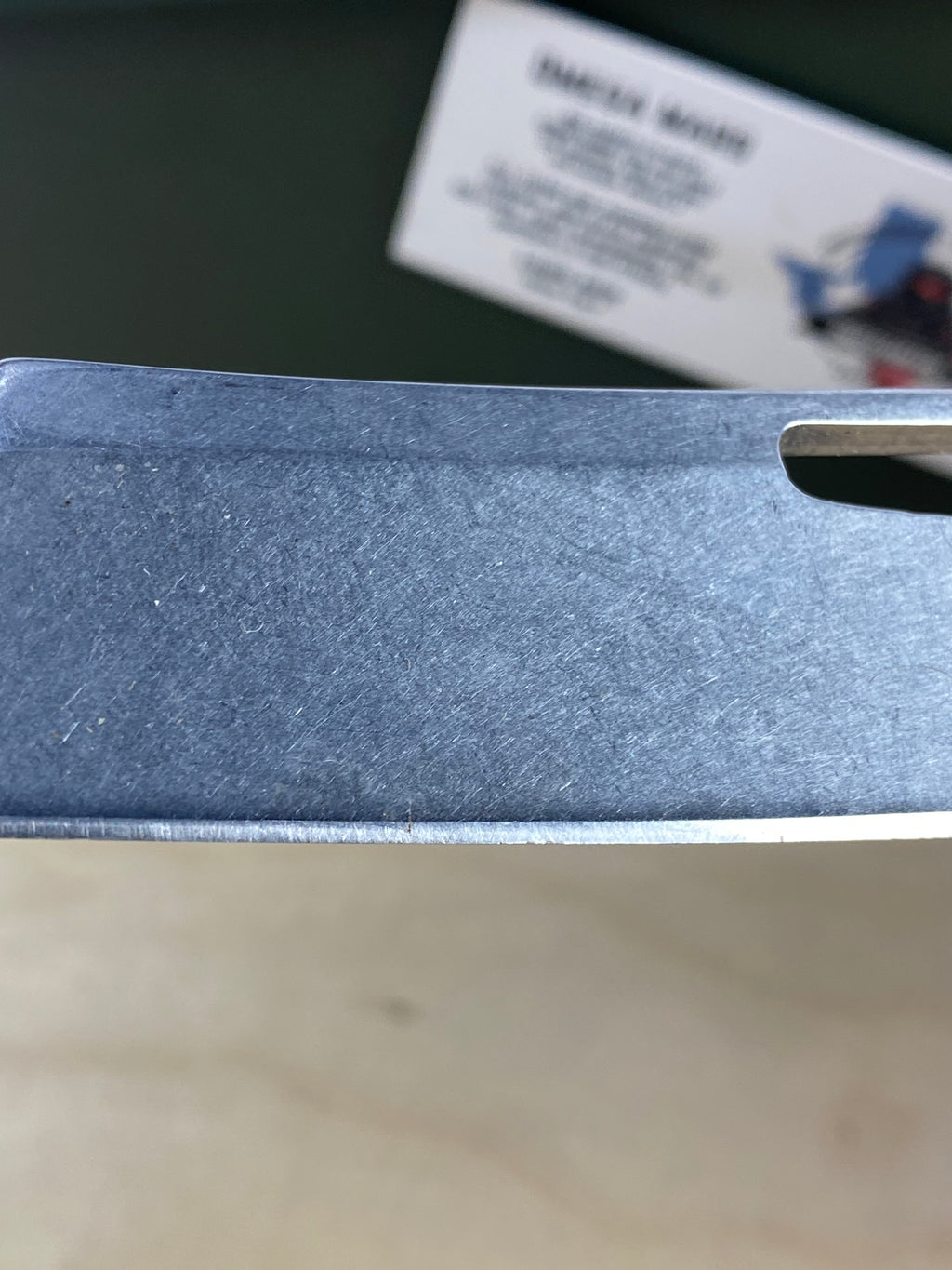 Gerber #61 FlatIron Cleaver Folding Knife. Light usage. (MSRP $52.00 NEW)